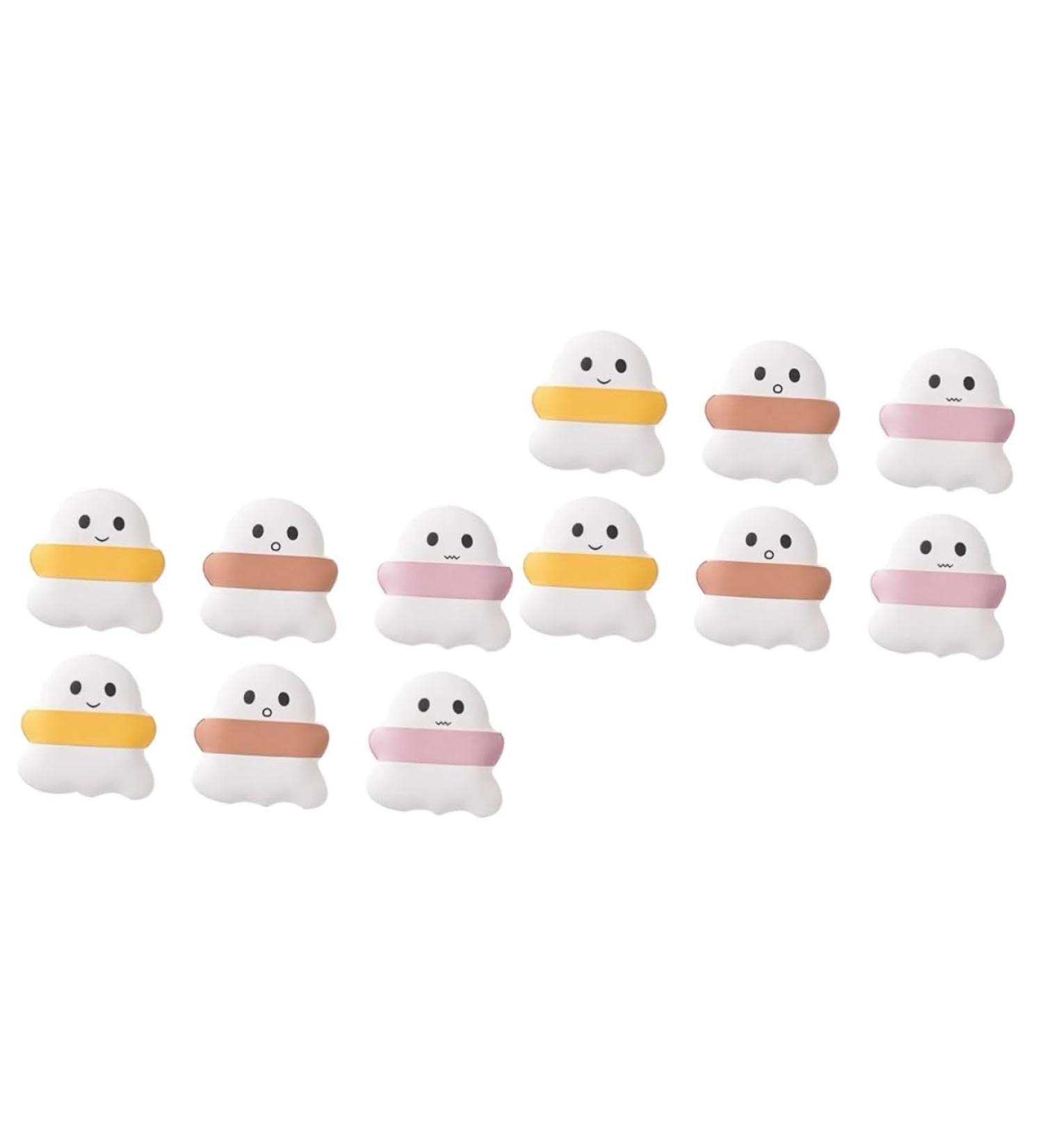 FRCOLOR Baby Puff 12 Pcs - Premium Makeup Sponges & Cushions for Flawless Foundation Application | Soft Round Cotton Pads & Wedges for Women - Buy Online on GoSupps.com
