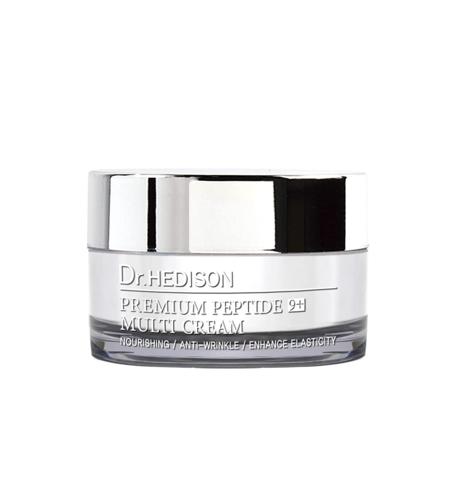Peptides 7 Multi Cream & Hyaluronic Acid - Firming Daily Moisturizer | Hypo-Allergenic | Elasticity Improvement | 1.69 FL.OZ - Shop Internationally - Buy Online on GoSupps.com