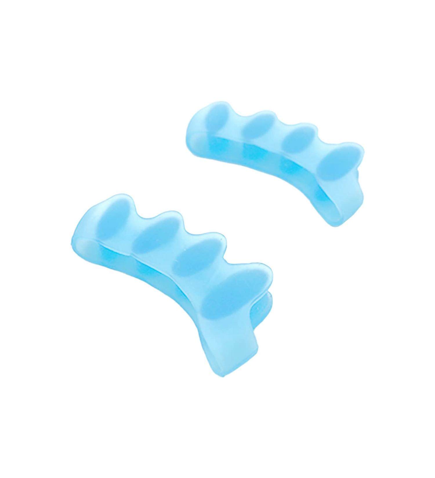 Blue Toe Separator Spacer & Bunion Tool with Pain Relief Cushion - One Size - Buy Online on GoSupps.com