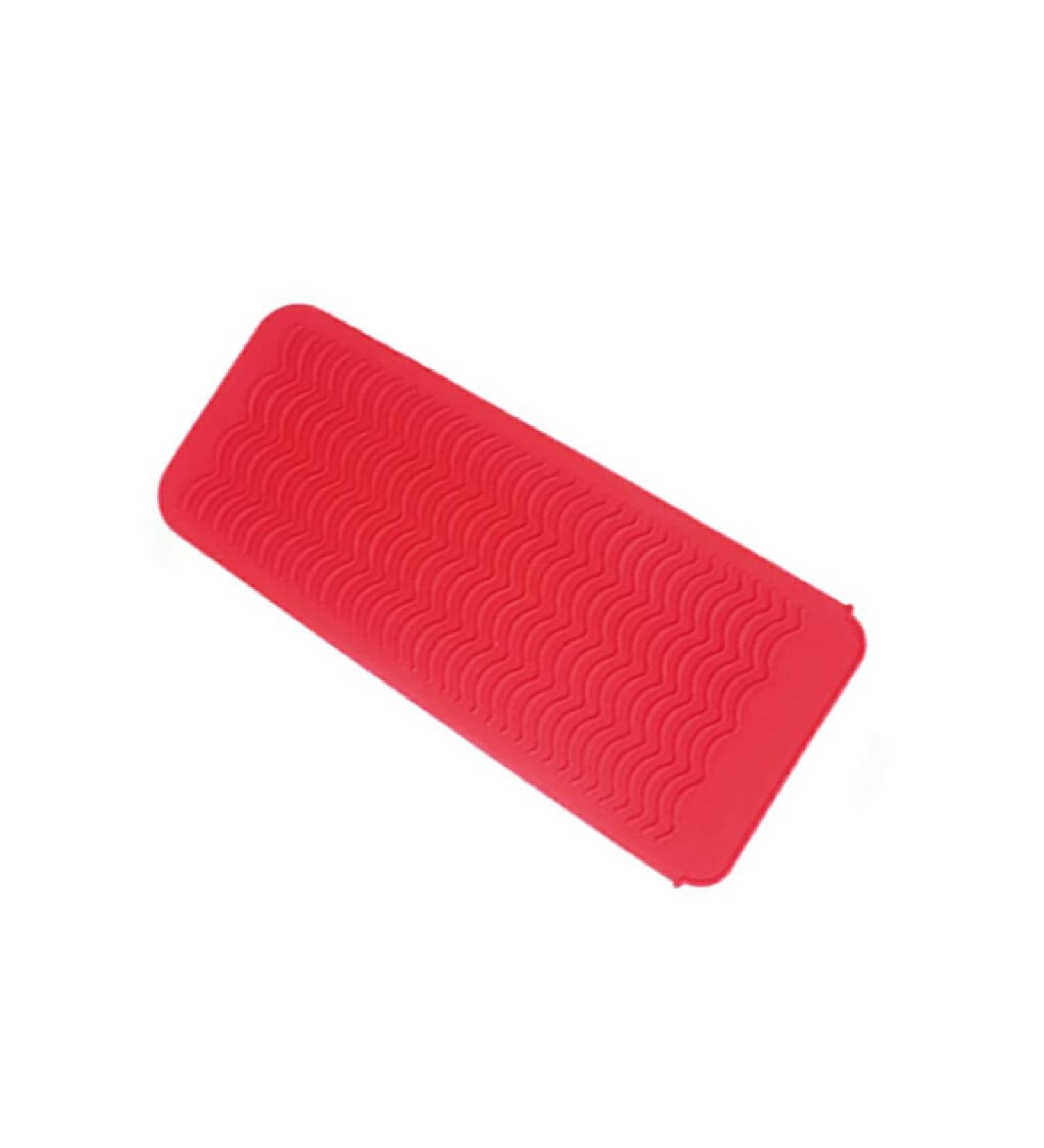 dijiusidy Heat Resistant Mat Silicone Travel Easy Storage Good Elasticity Skid-proof Design Curling Iron for Cover Hair Styling Tools No.2 - Buy Online on GoSupps.com