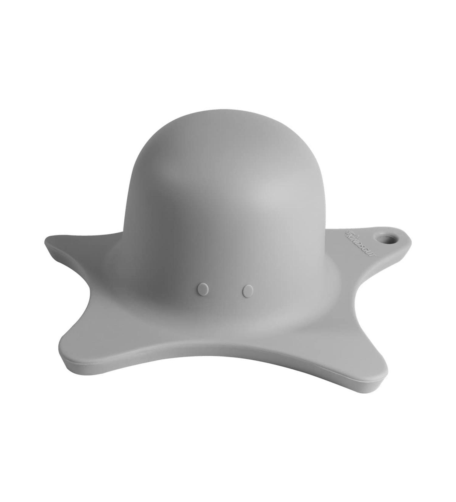 Kindsgut Children's Shower Aid - Cute Naval Estate Silicone Design BPA Free Unisex Light Gray - Buy Online on GoSupps.com
