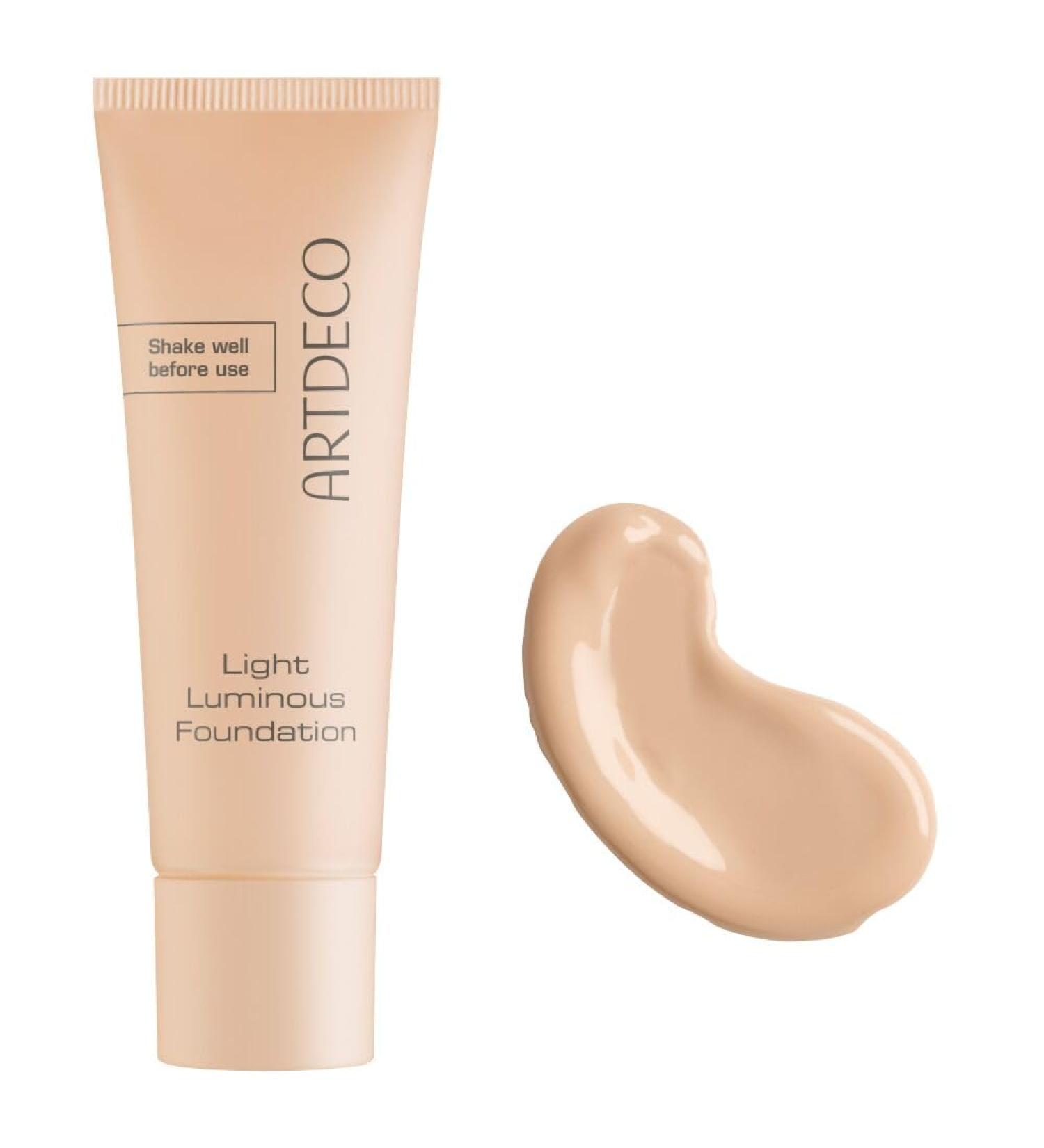  Artdeco ARTDECO Light Luminous Lightweight Liquid Foundation with Natural Finish and Blue Light Protection 1 x 25 ml - Buy Online on GoSupps.com