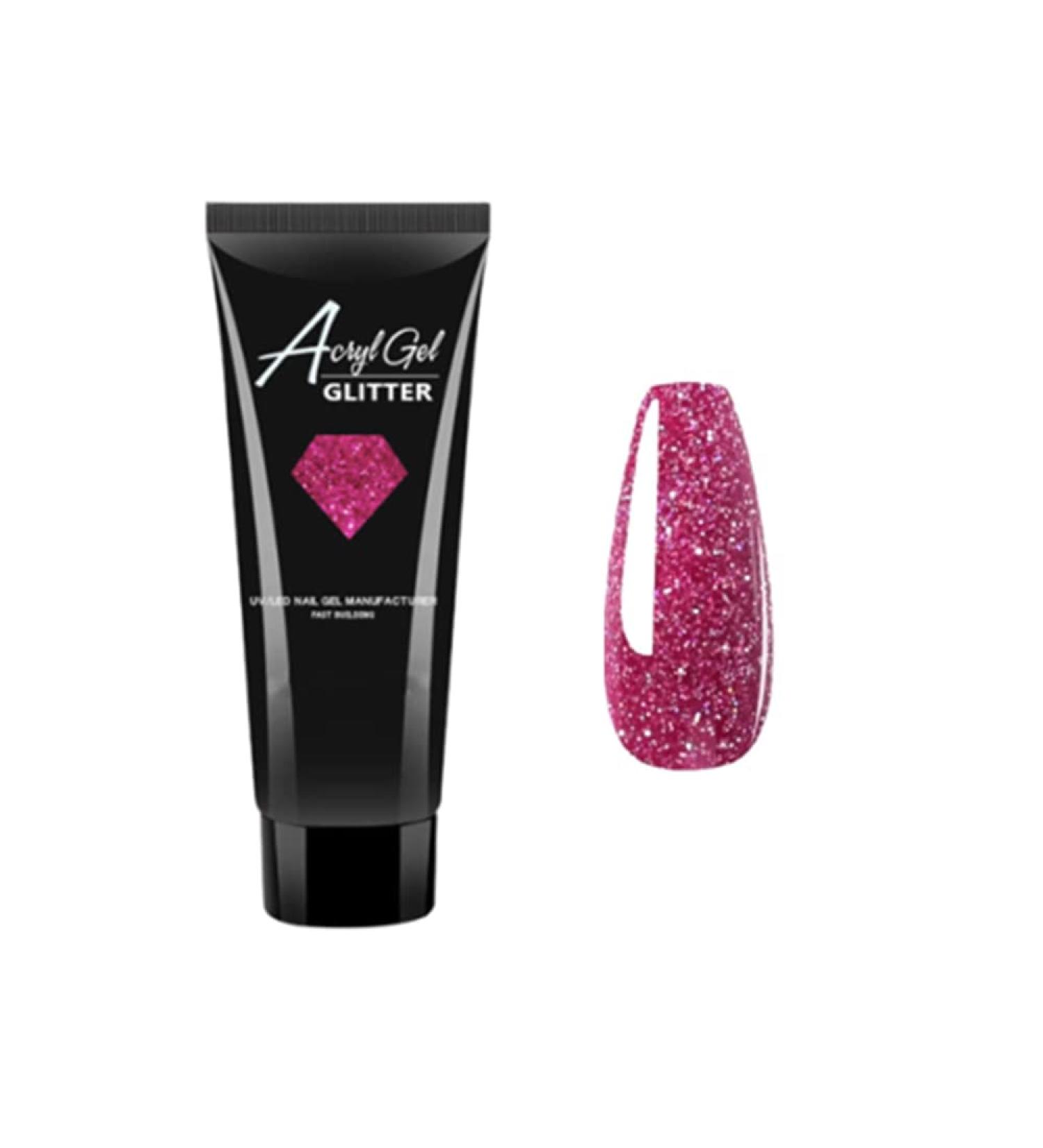 15ml Polygel Nail Extension - Long-Lasting Glitter Builder Gel for Professional & DIY Nail Art - Buy Online on GoSupps.com