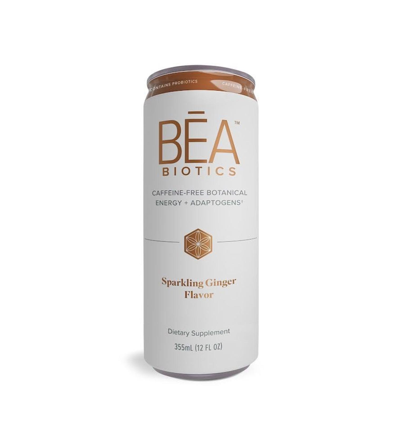 Isagenix BEA Biotics - Caffeine-Free Botanical Energy Drink - Supports Gut & Digestive Health - Aids Healthy Metabolism - Good Source of Fiber - Sparkling Ginger, 12 fl oz - Buy Online on GoSupps.com