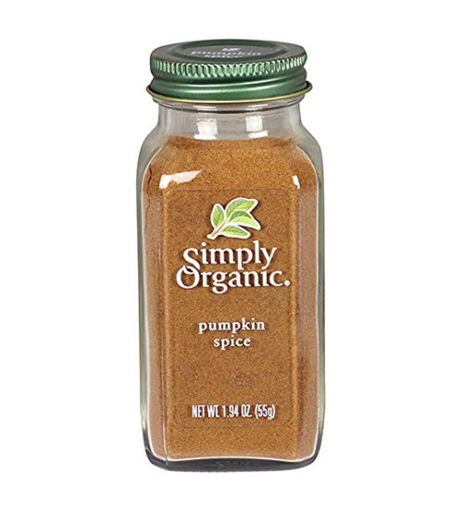 Simply Organic Pumpkin Spice | Certified Organic | 1.94 oz - Buy Online on GoSupps.com