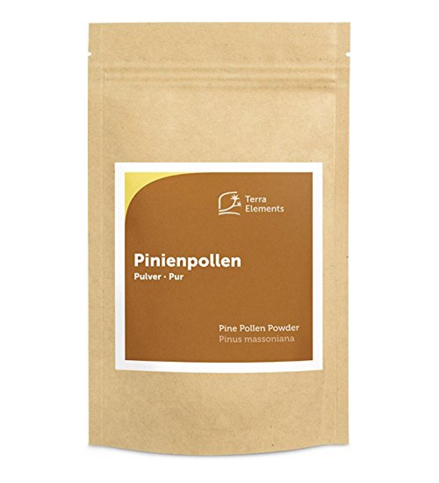 Terra Elements Terra Elements Pine Pollen Powder 100g | Pine Pollen | Wild Harvested | 100% Kidney