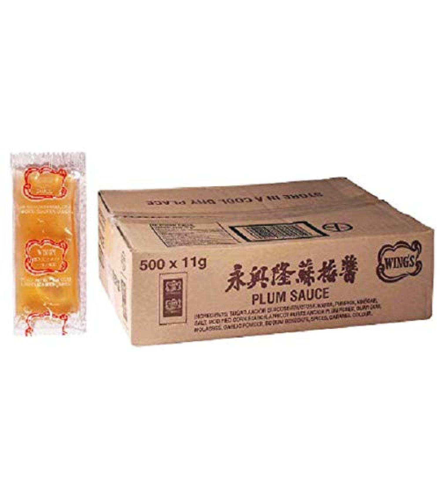 Wing s Plum Sauce Packets (500x11g) (1-Pack) - Buy Online on GoSupps.com