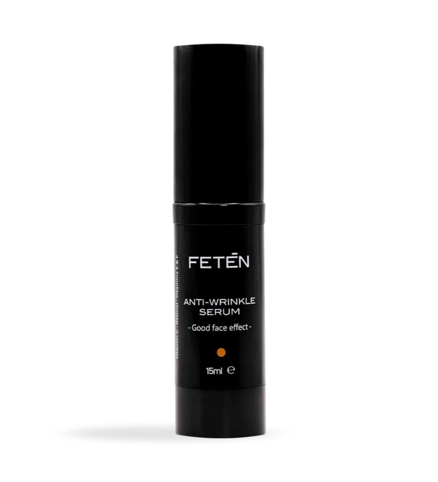 FETEN Serum Vitamine C et Retinol pour Homme - Cr me Hydratante Anti Rides pour le Visage et le Contour des Yeux - Soins Anti- ge Effet Imm diat de Bonne Mine - Serum Anti Imperfections Puissant - Buy Online on GoSupps.com