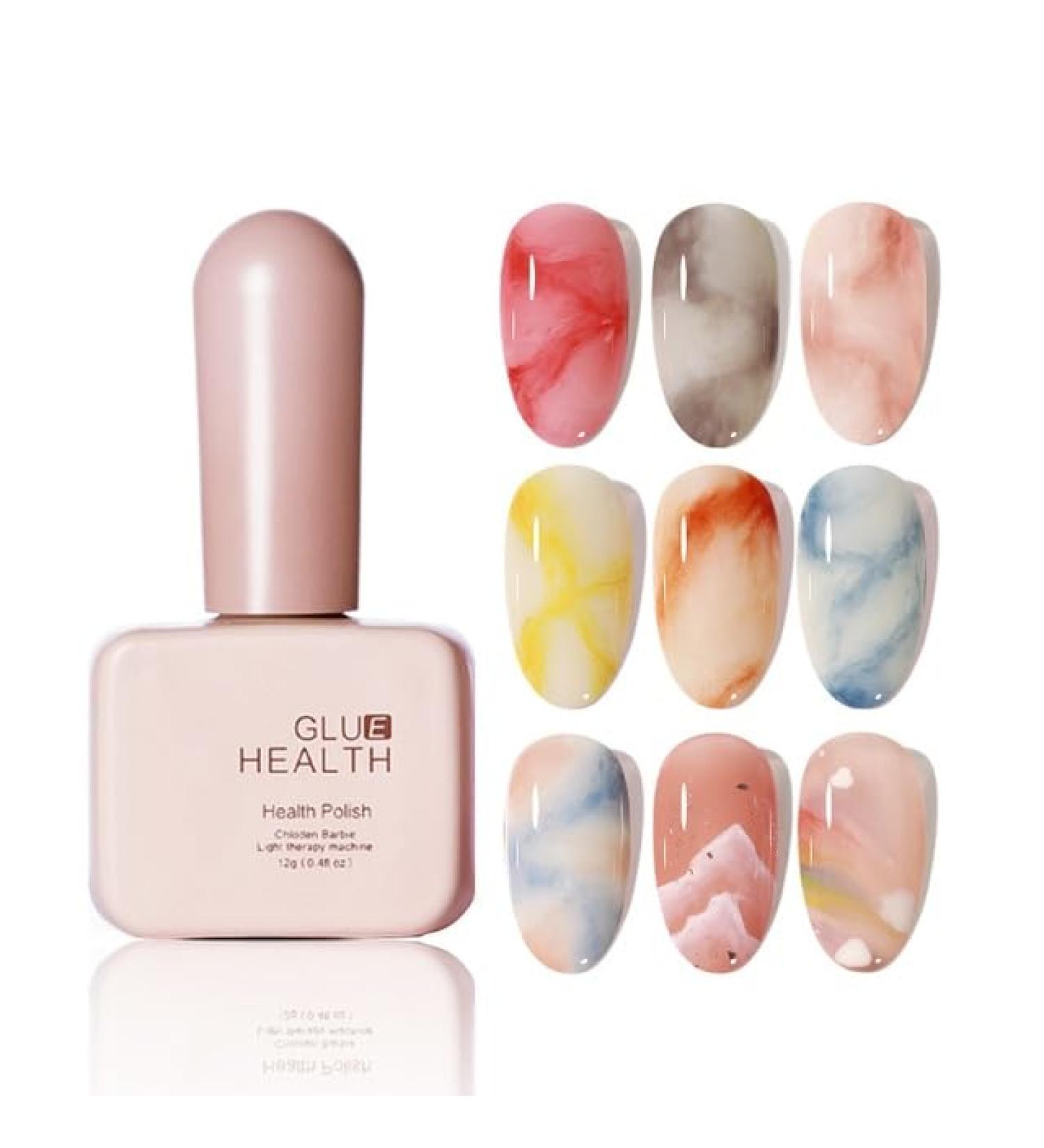 12ML Watercolor Paint Nail Art Blooming Liquid Gel Blossom Gradient Effect Polish Soak Off UV Nail Art Gel Painting Gel Makeup - (Color: 01) - Buy Online on GoSupps.com