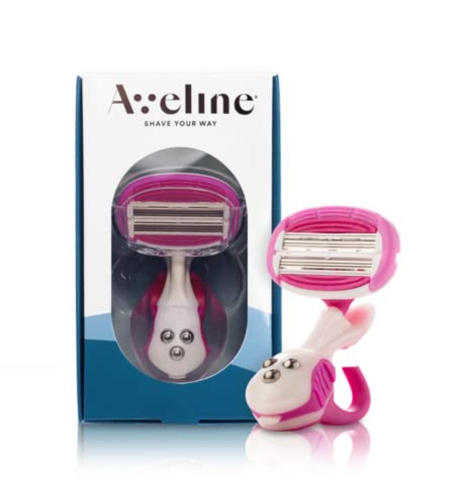 Aveline Women's Razor 6-Blade Cartridge, Multi-Grip Handle for Sensitive Skin - Lubricating Strip, 1 Count - Buy Online on GoSupps.com