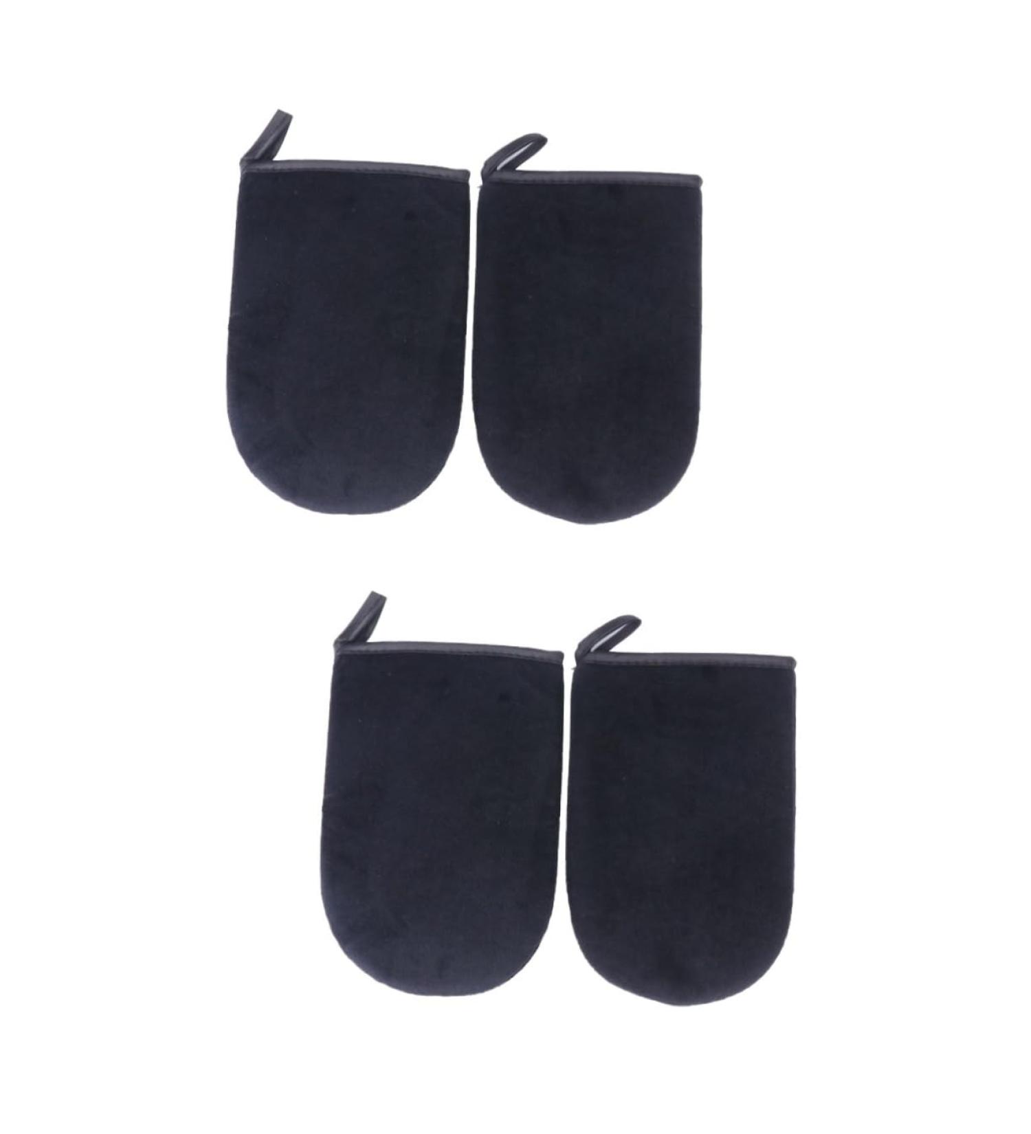 FRCOLOR Exfoliating Glove & Tanning Applicator Kit - 4 Pcs Body Lotion Tanning Mitts Sunscreen Gloves Back Scrubber for Perfect Tan - Buy Online on GoSupps.com