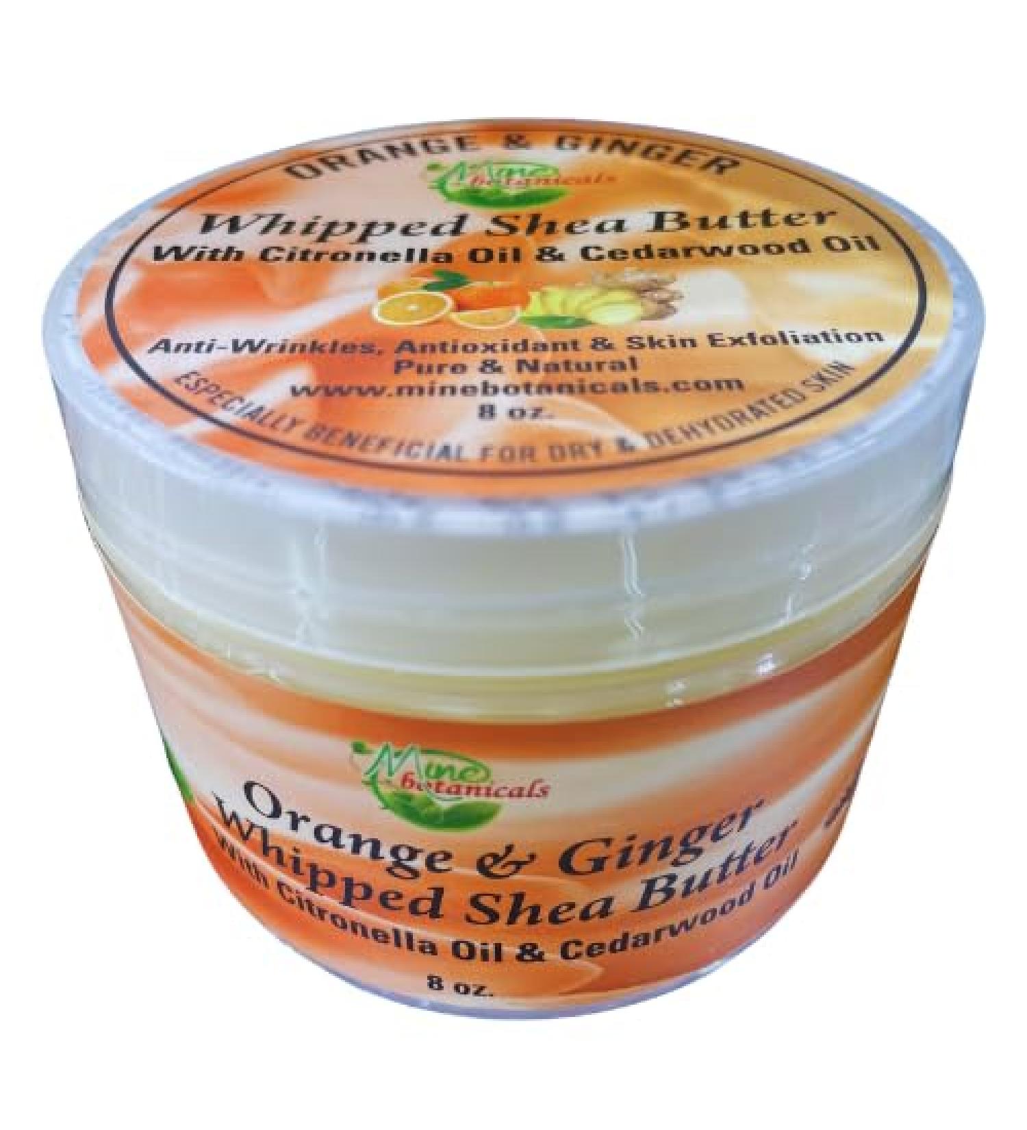 Mine Botanicals Orange & Ginger Whipped Shea Butter