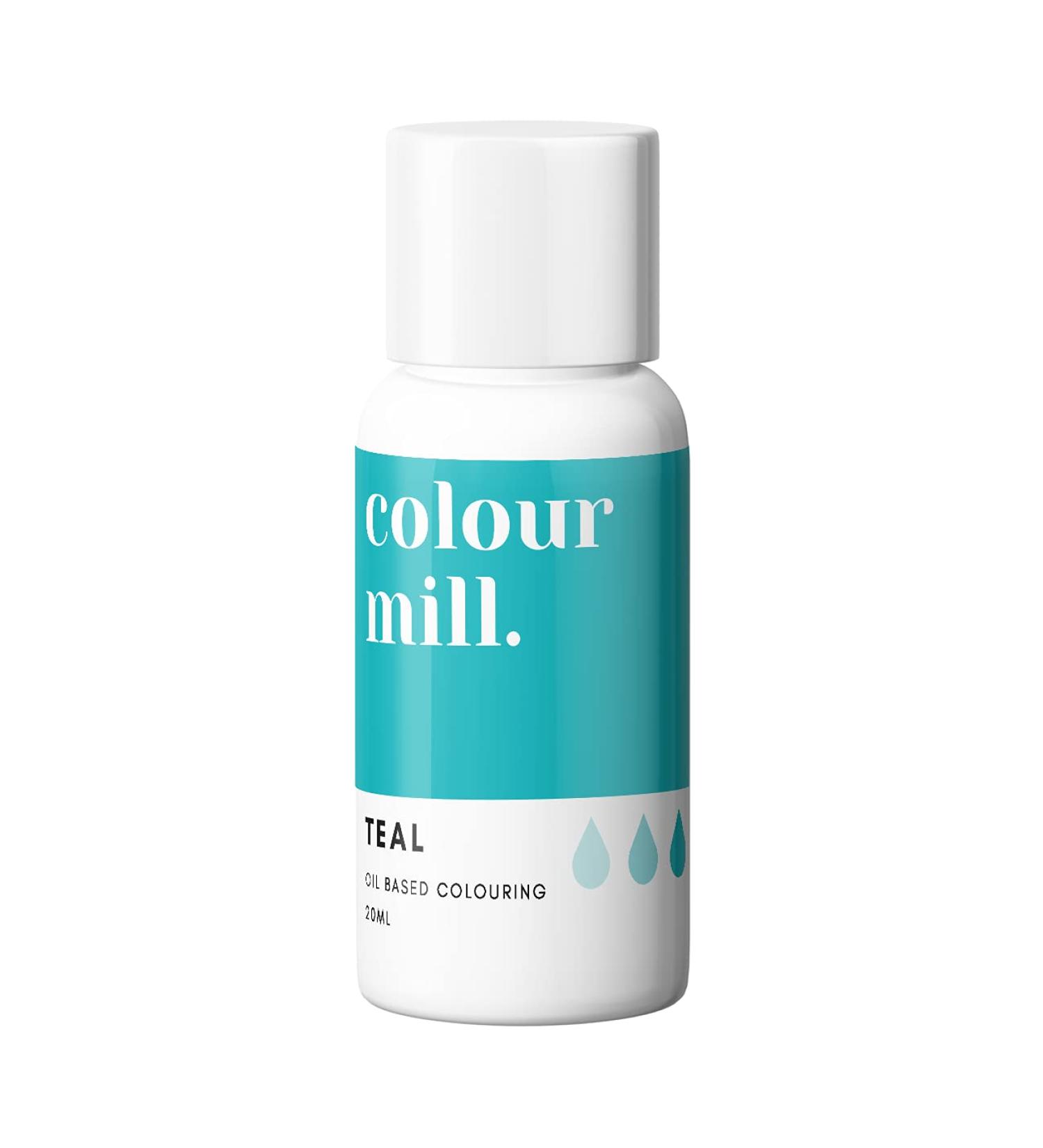 COLOUR MILL Oil Based Food Colouring 20ml (Teal)