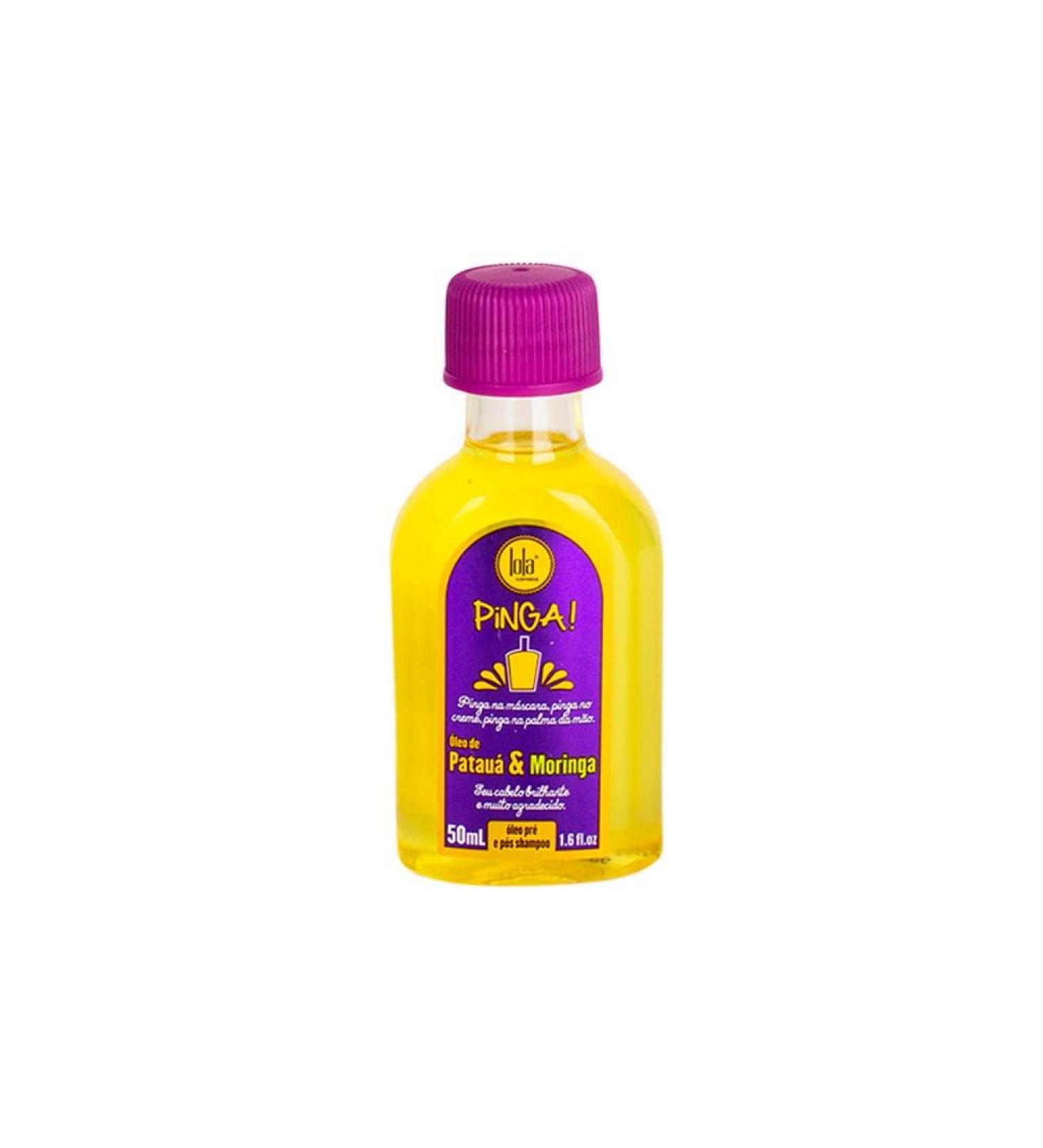Lola Cosmetics Pinga Patau & Moringa Oil 50ml - Nourishing Hair & Skin Care | International Shipping Available - Buy Online on GoSupps.com