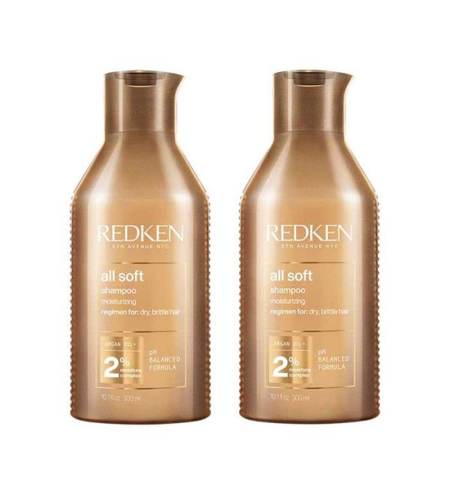 Redken All Soft Shampooing double 300 ml - Buy Online on GoSupps.com