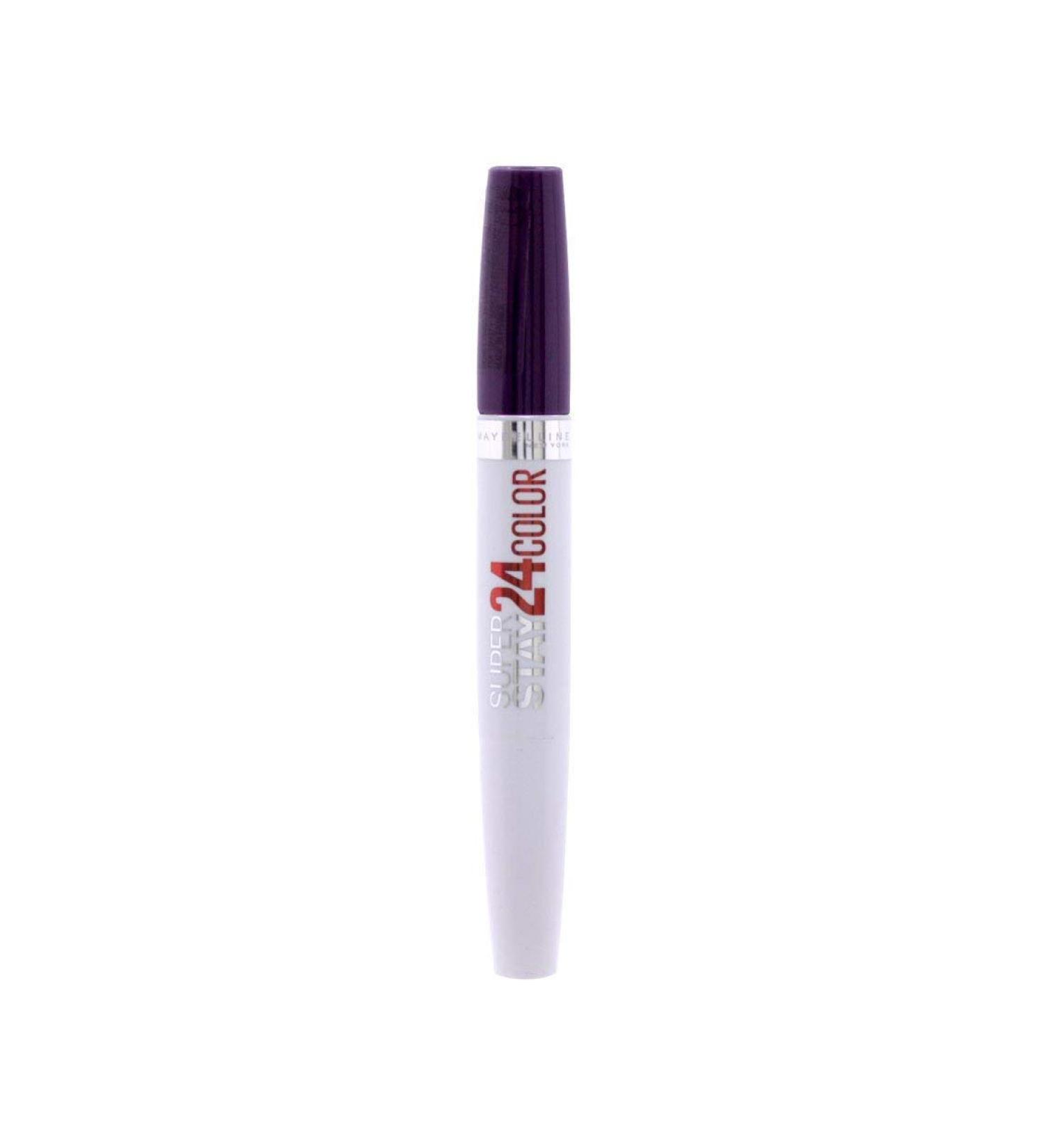Maybelline Super Stay 24HR Lip Colour - Super Impact Colour - All Day Plum (363) 363 All Day Plum 1 count (Pack of 1)