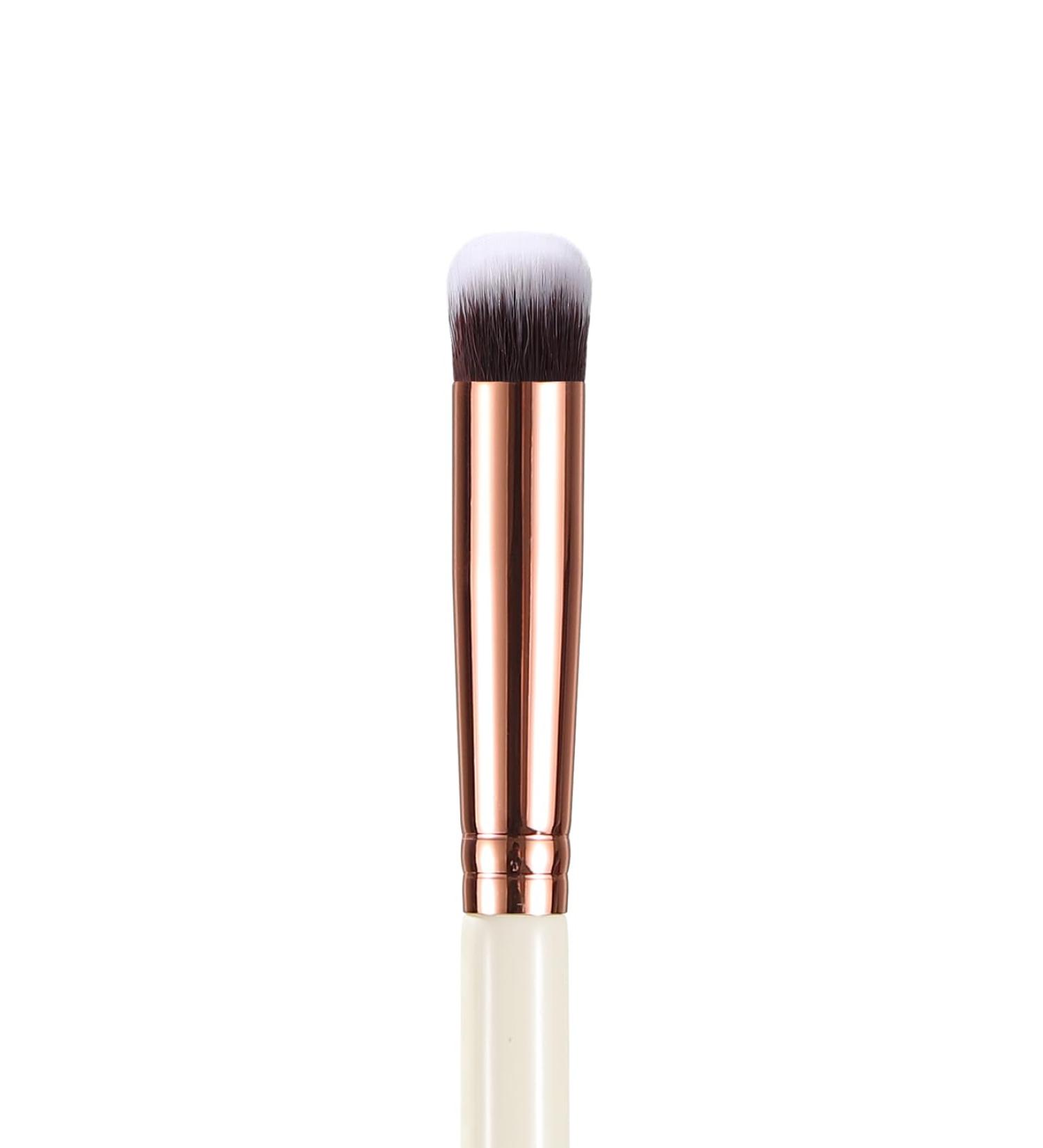 Buy Exam-Show Premium Fold Brush - Professional Eyeshadow Makeup Brush with High-Quality Synthetic Bristles - Ivory White (E802) - Ideal for Blending - Buy Online on GoSupps.com
