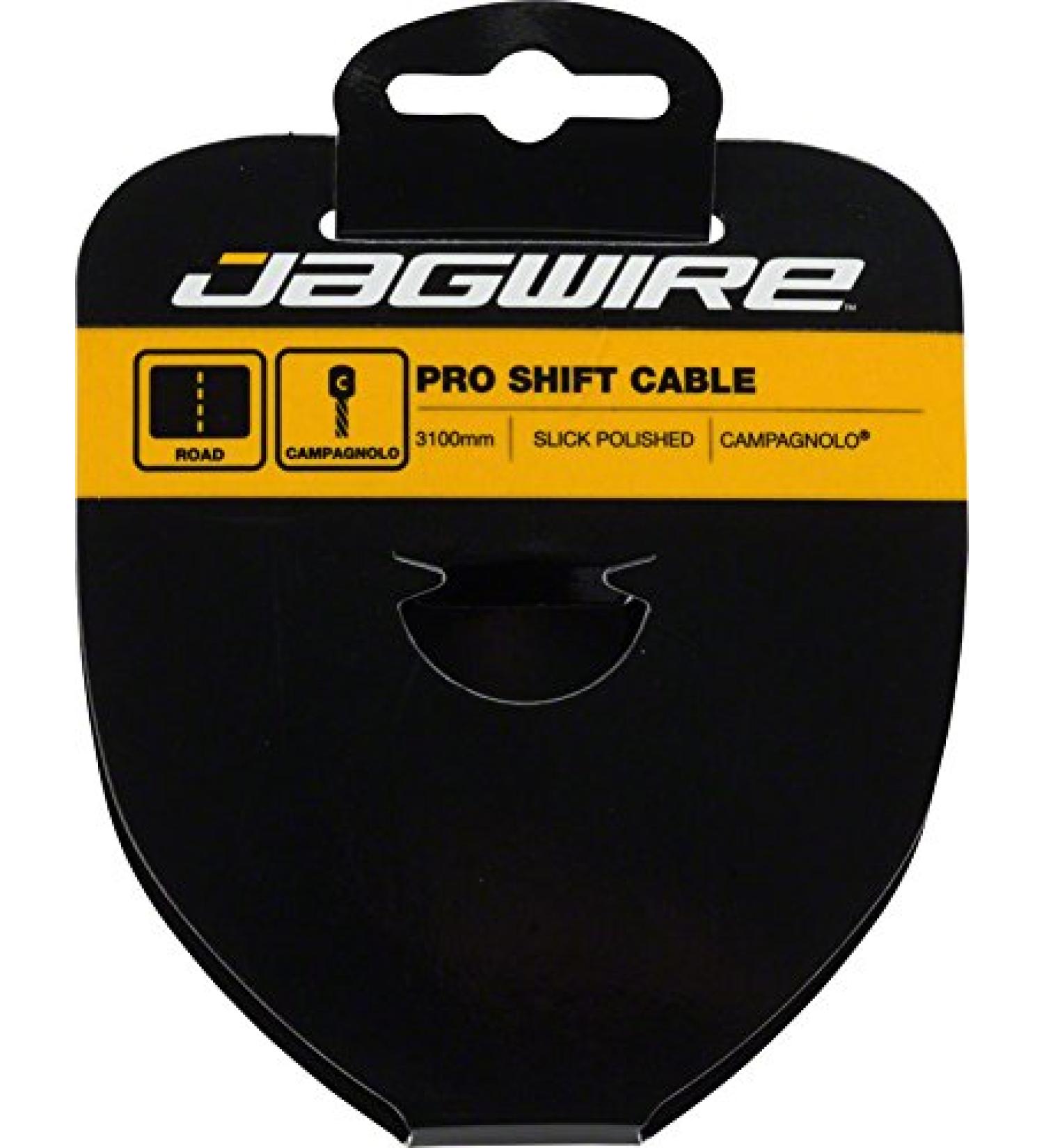 Jagwire Pro Slick Polished Shifter Cable | Campagnolo Compatible | 1.1 x 3100mm - Buy Online on GoSupps.com