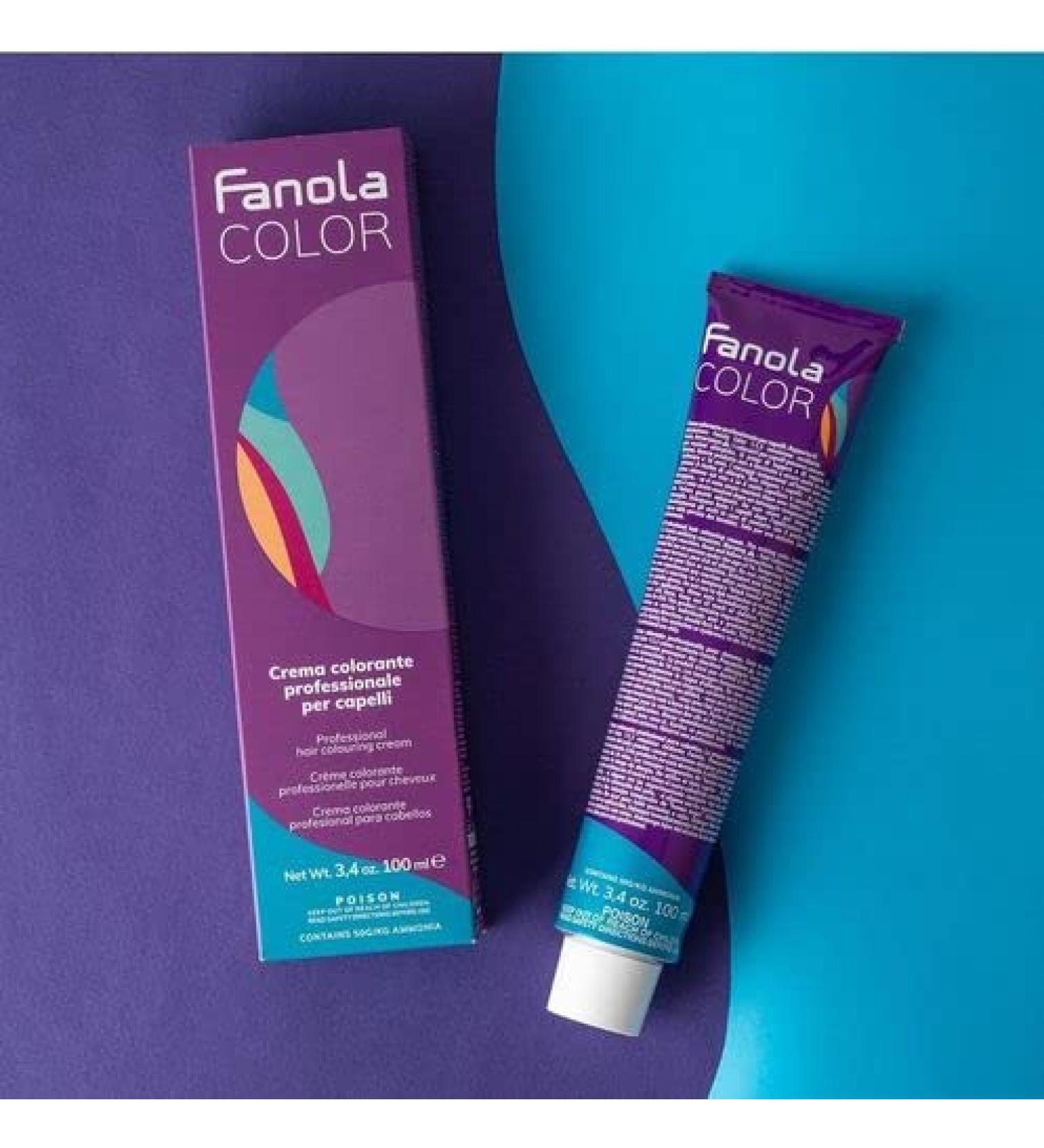 Professional Hair Color Cream 10.16 Platinum Blonde Ash Red 100ml-FANOLA