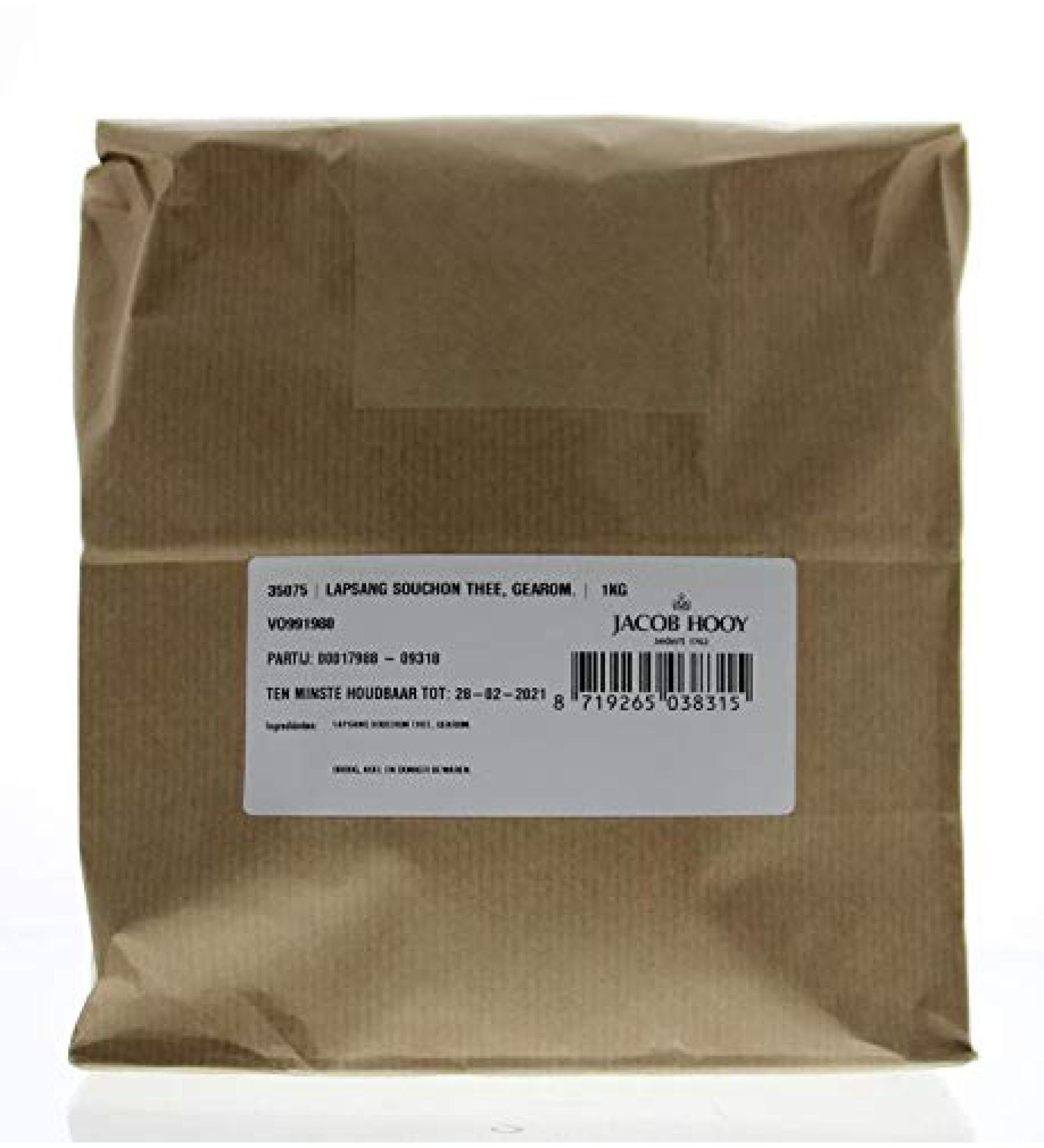 Jacob Hooy Lapsang Shoomasered 1000 g 1 Units