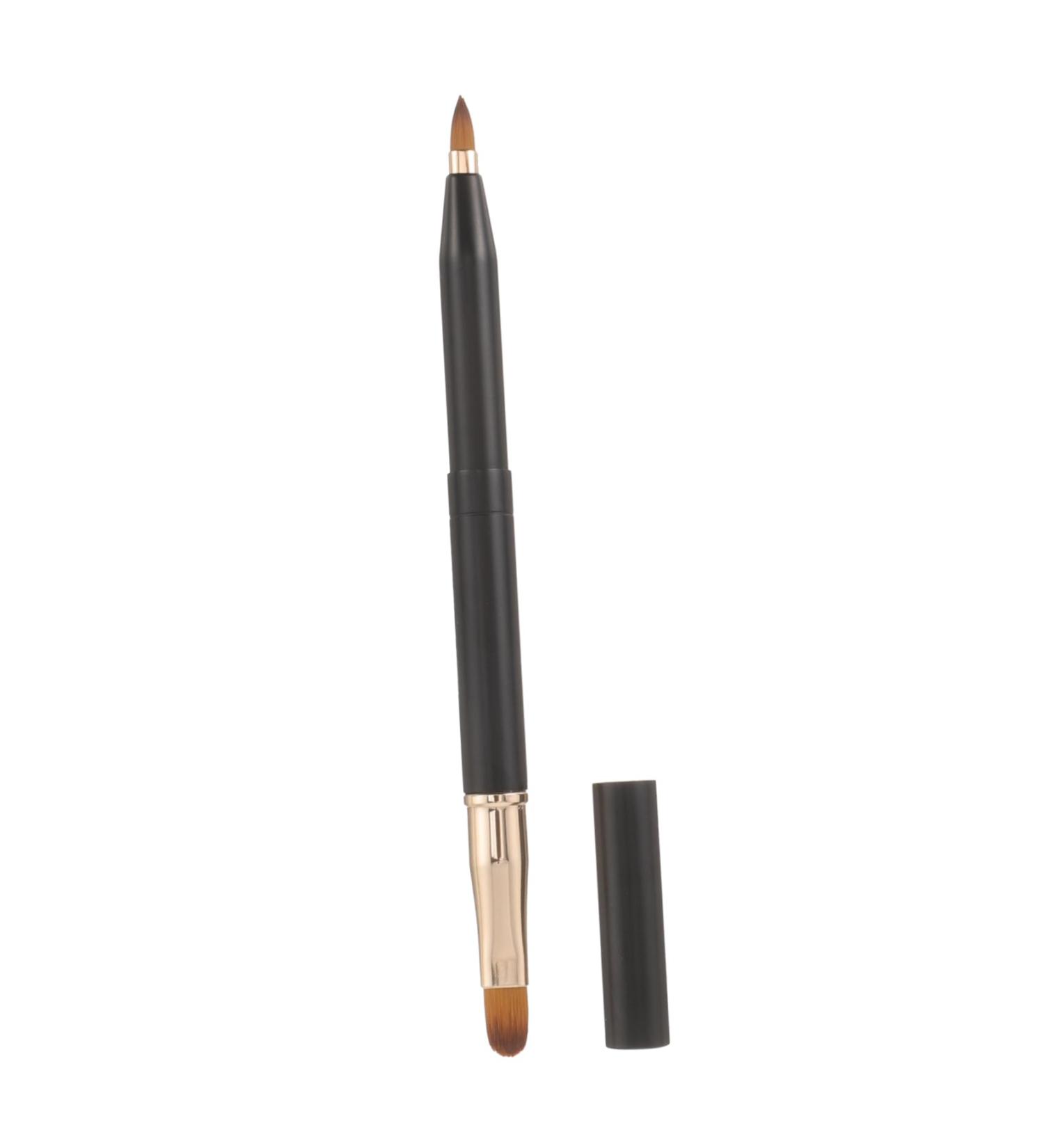 minkissy Retractable Lip Dual End Eyeshadow Lipstick Wands Concealer Brush Wand Travel Brush Tool Eyelash Applicator Brush Eyeliner Brush Smudge Stick Double Head Metal Miss - Buy Online on GoSupps.com