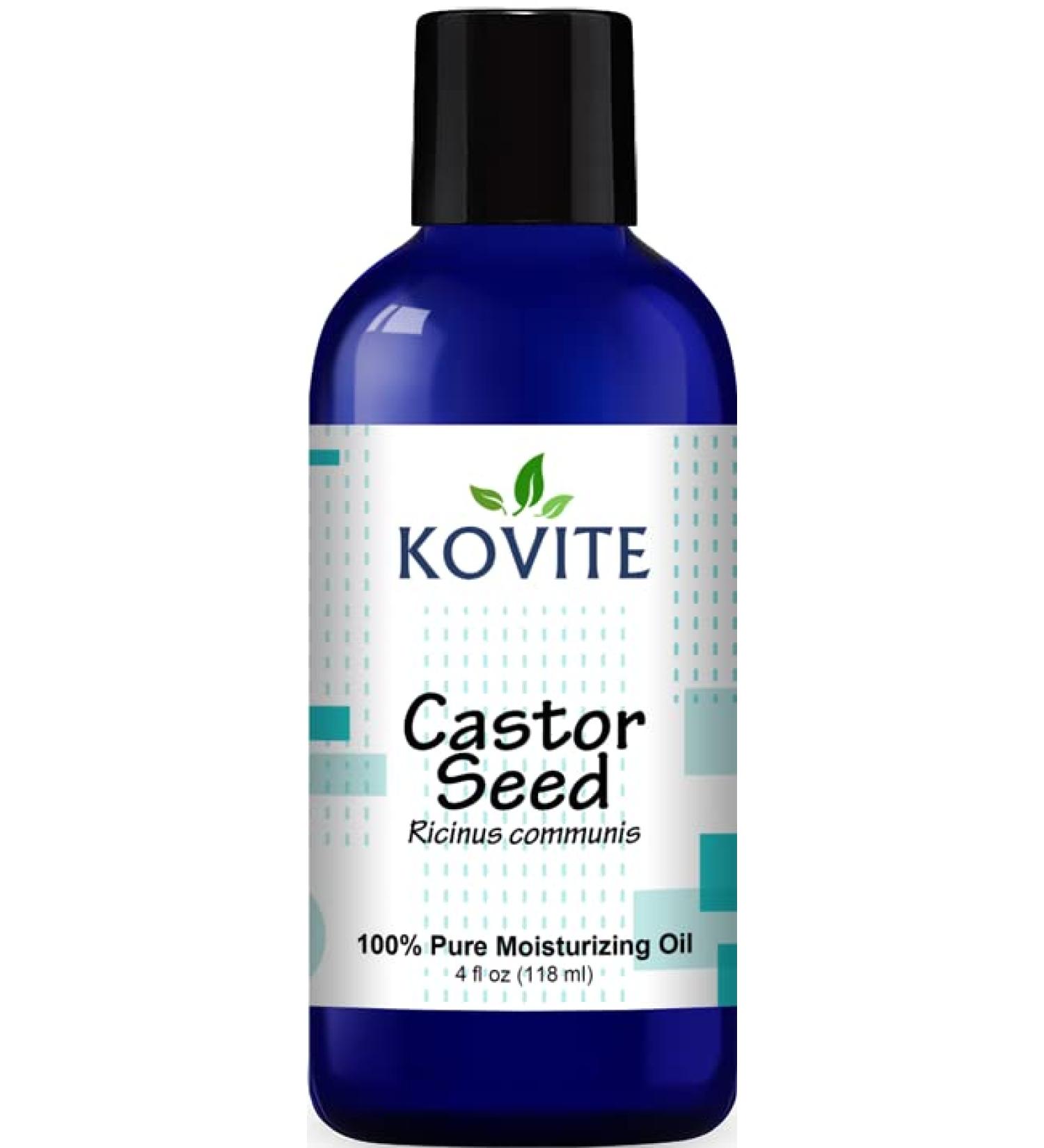 100% Pure Castor Oil - 4 oz.