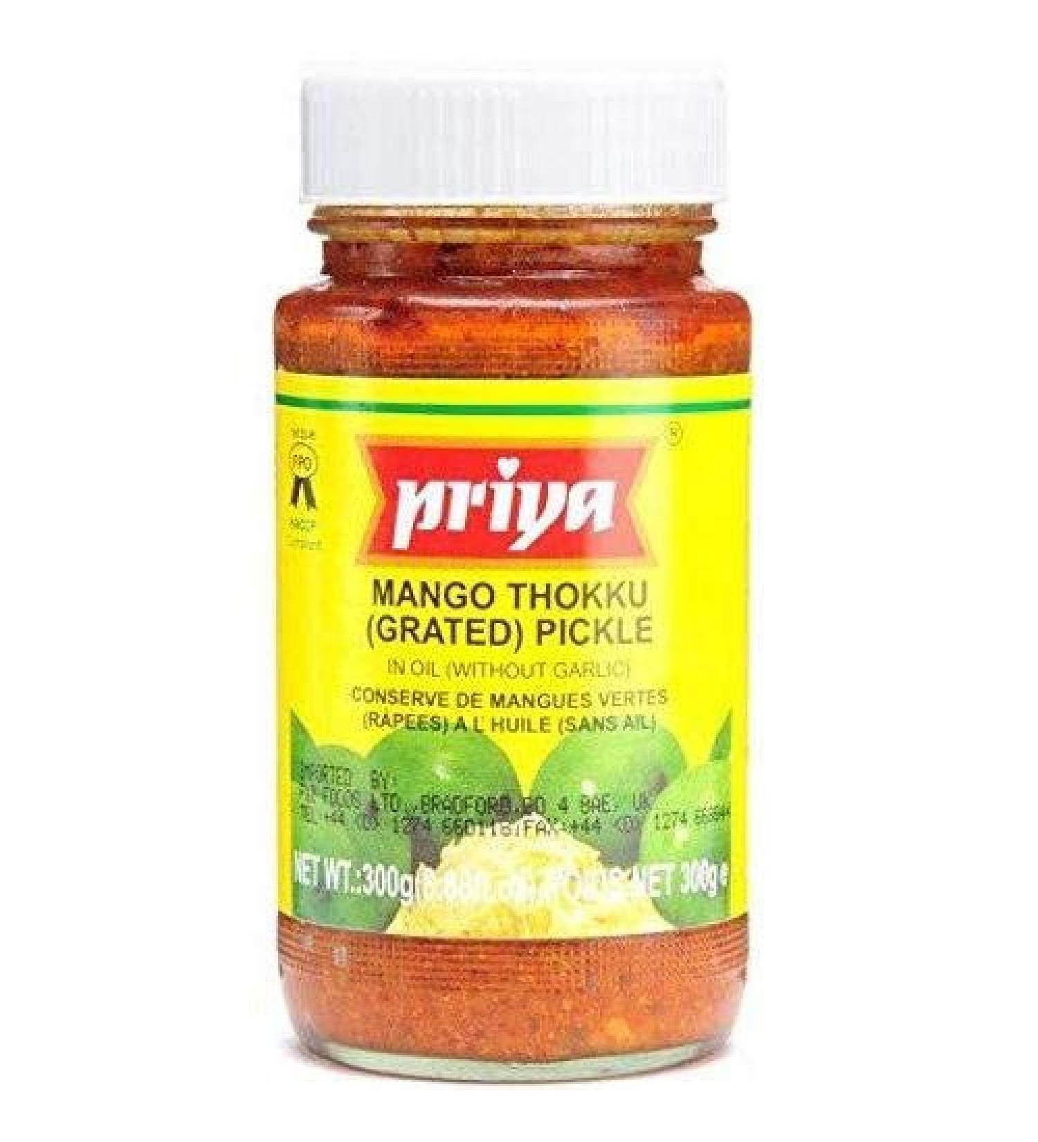 Priya Mango Thokku geraspt Pickle 300g