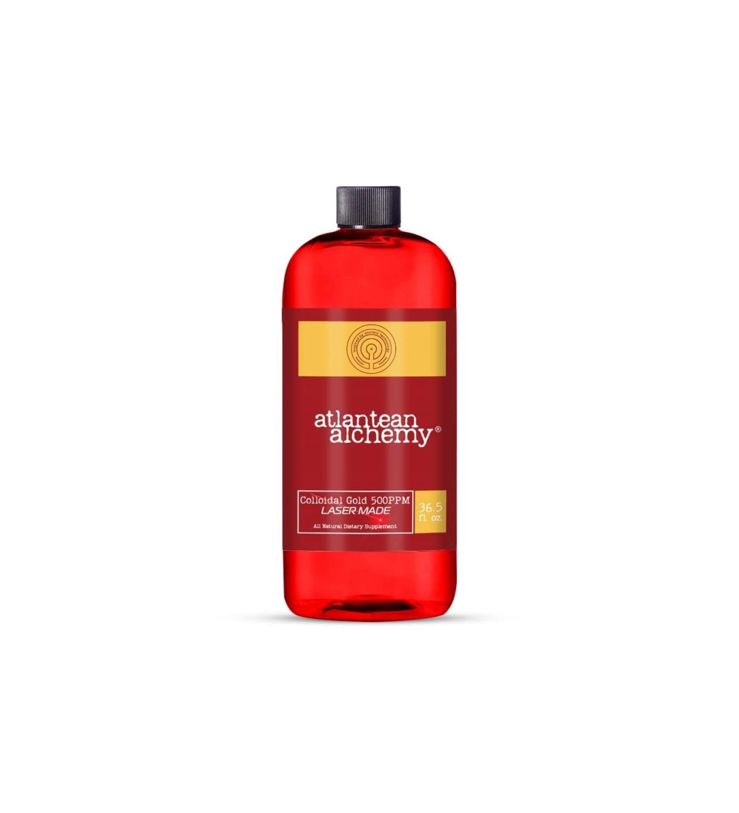 Colloidal Gold 36.5oz 500PPM Laser-Made - Buy Online on GoSupps.com