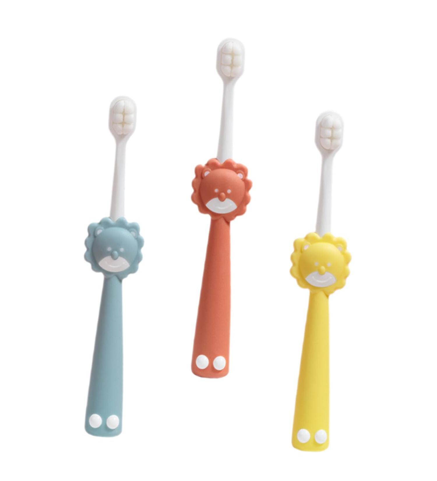 Magiclulu 9-Pack Children's Toothbrush Set - Ergonomic Design & Soft Bristles for Toddlers - Buy Online on GoSupps.com