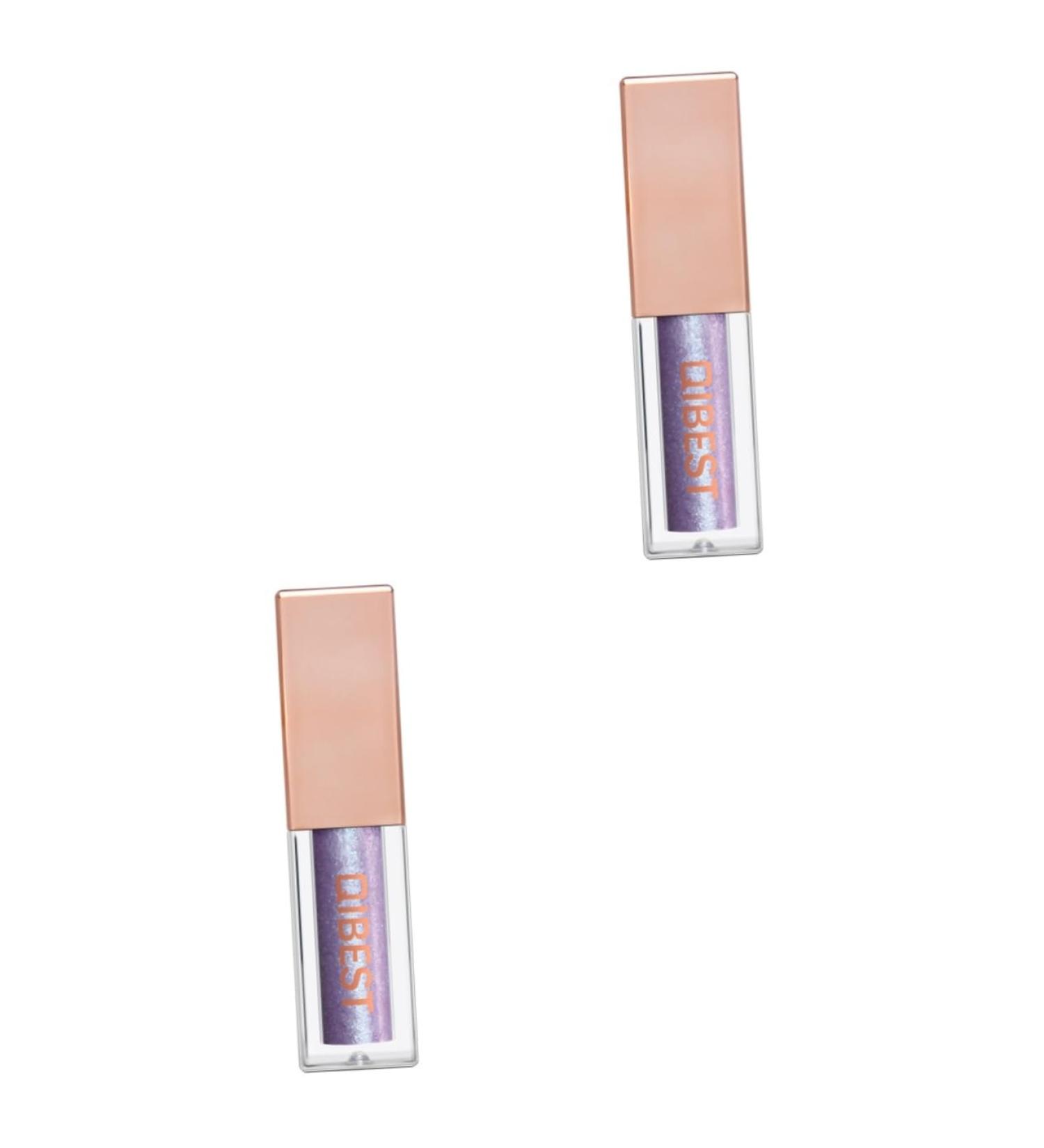 FOMIYES 2 Pcs Glow Eye Powder Pearlescent Eyeshadow Glitter Eyeshadow Eye Shadow Brighten Liquid Eyeshadow 1 count (Pack of 1) As Shownx2pcs - Buy Online on GoSupps.com