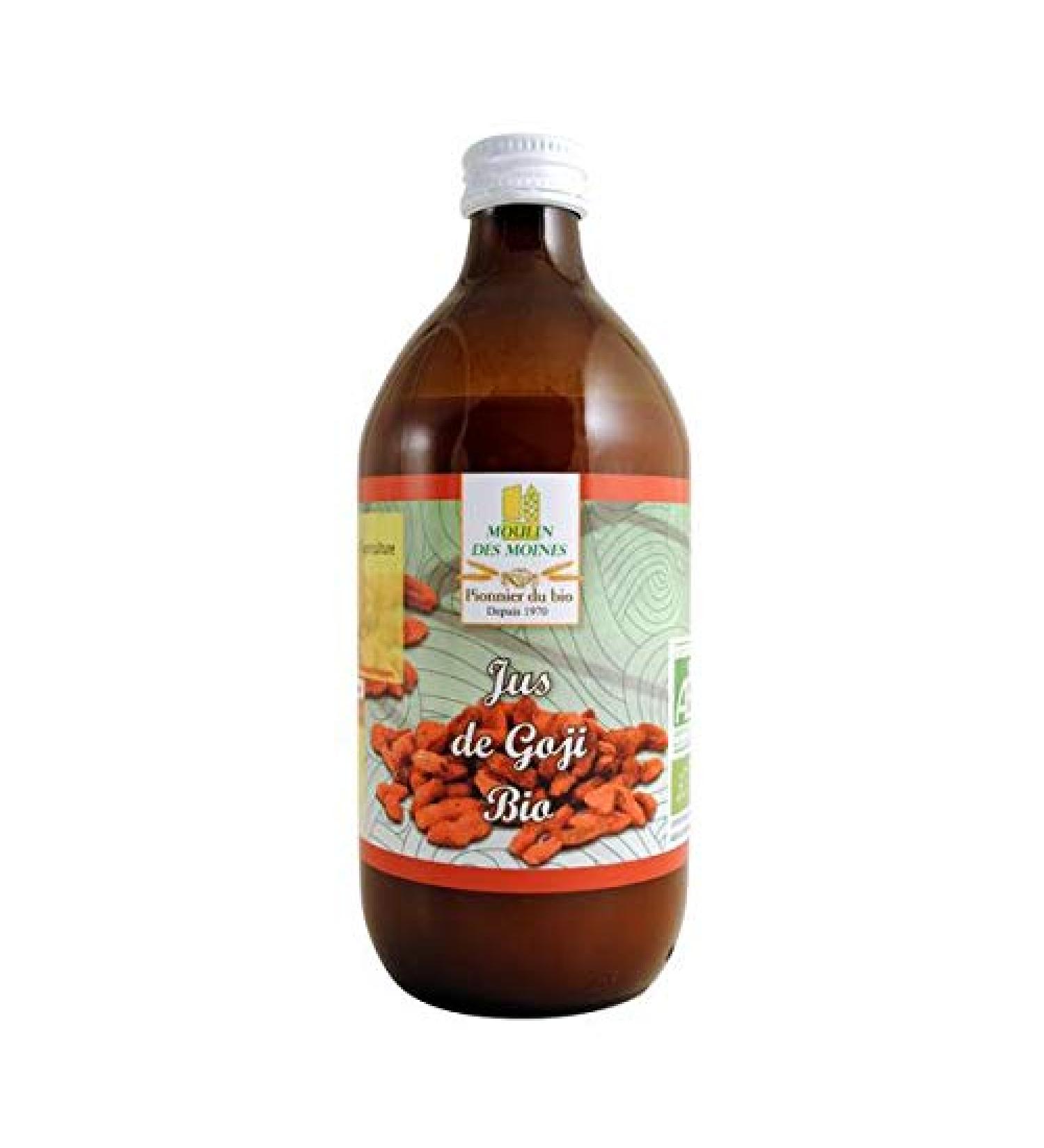 Moulin Des Moines - Goji Juice 100% Pure Juice 500Ml - Sold per unit - Buy Online on GoSupps.com