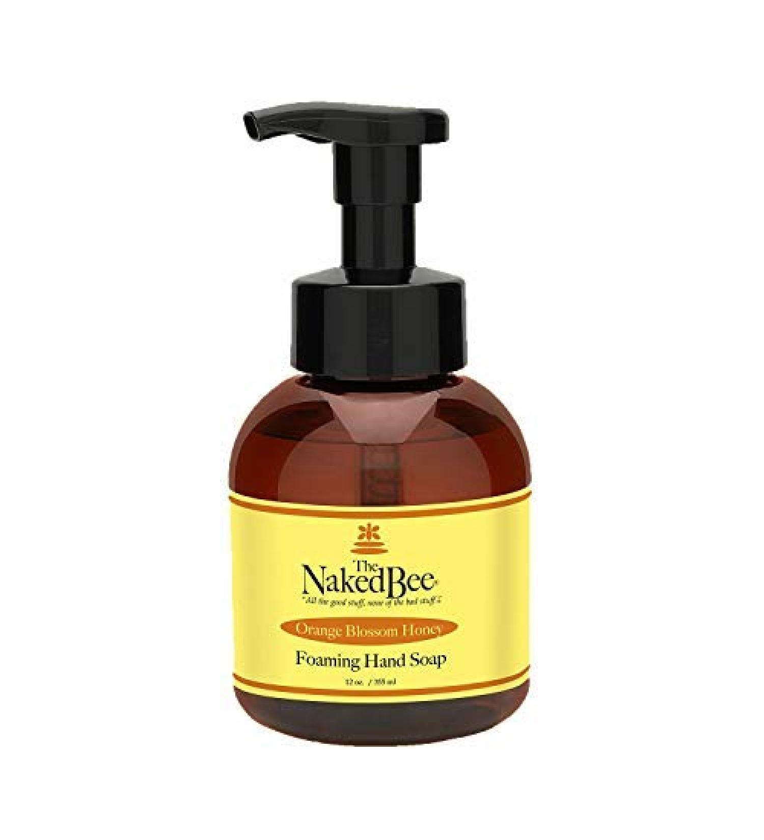 The Naked Bee Orange Blossom Honey Foaming Hand Soap 12 Oz - Buy Online on GoSupps.com