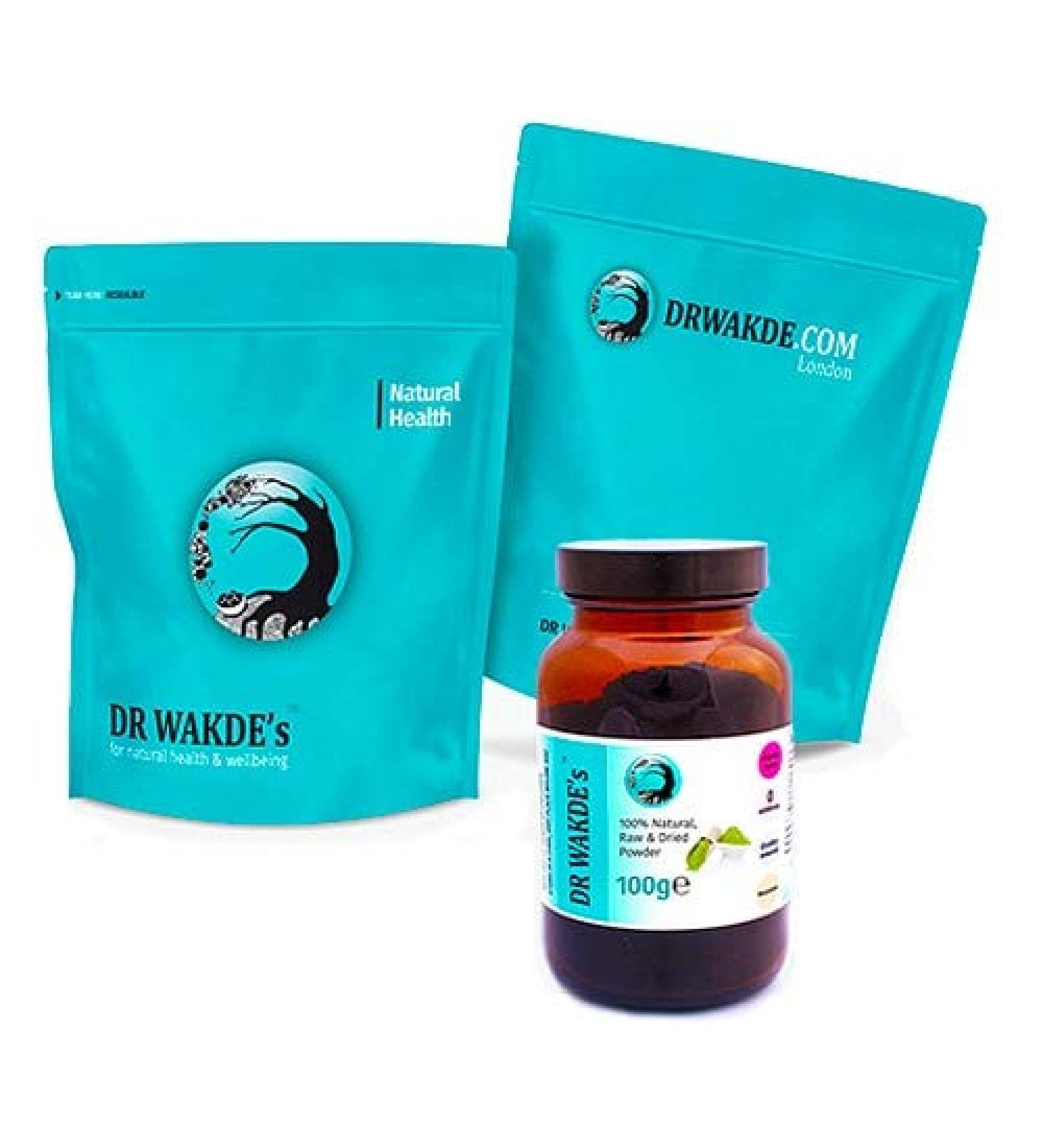 Dr. Wakde's Karela Powder - 100g | Pure Bitter Gourd Bitter Melon Herbal Powder | Ayurvedic Vegan Blend | Raw & Dried | Same Day Dispatch - Buy Online on GoSupps.com