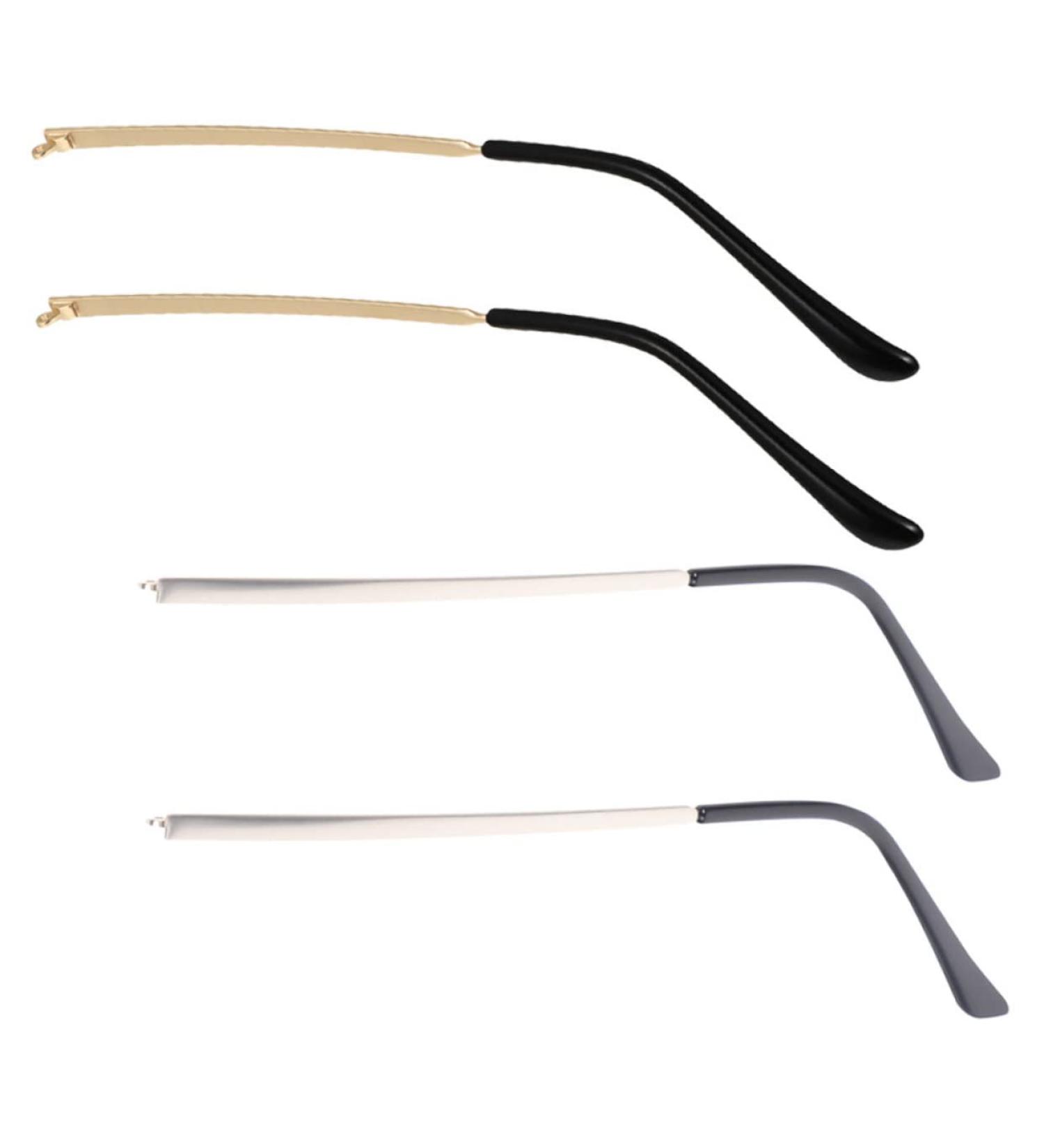 Buy Hapinary Metal Screwdriver & 2 Pairs of Replacement Glasses Legs for Sunglasses & Spectacles - Universal Repair Kit for Men & Women - Buy Online on GoSupps.com