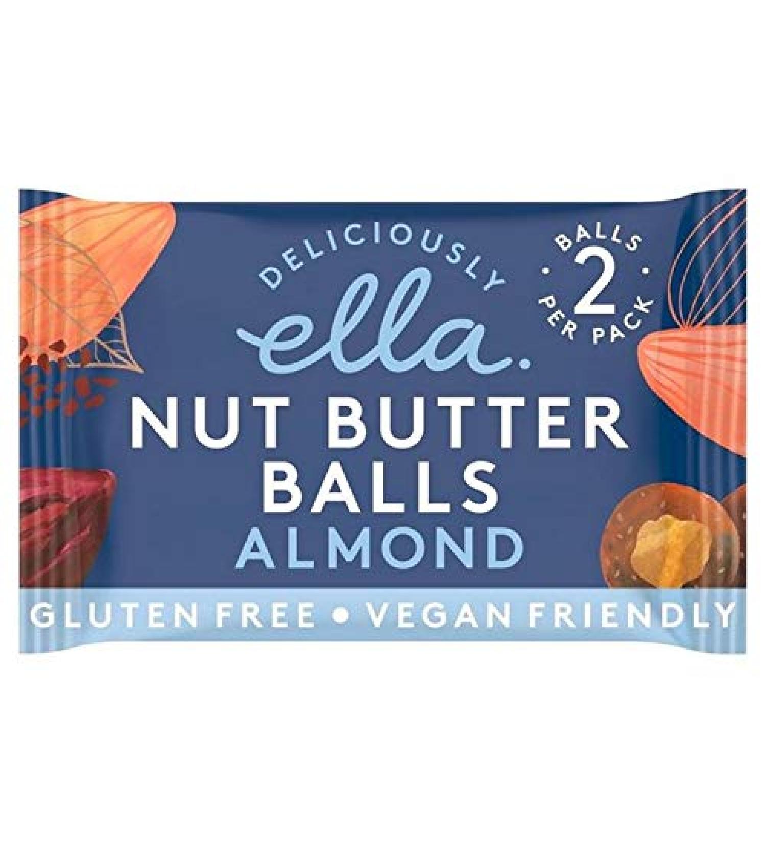 Deliciously Ella Almond Nut Butter Balls 36g