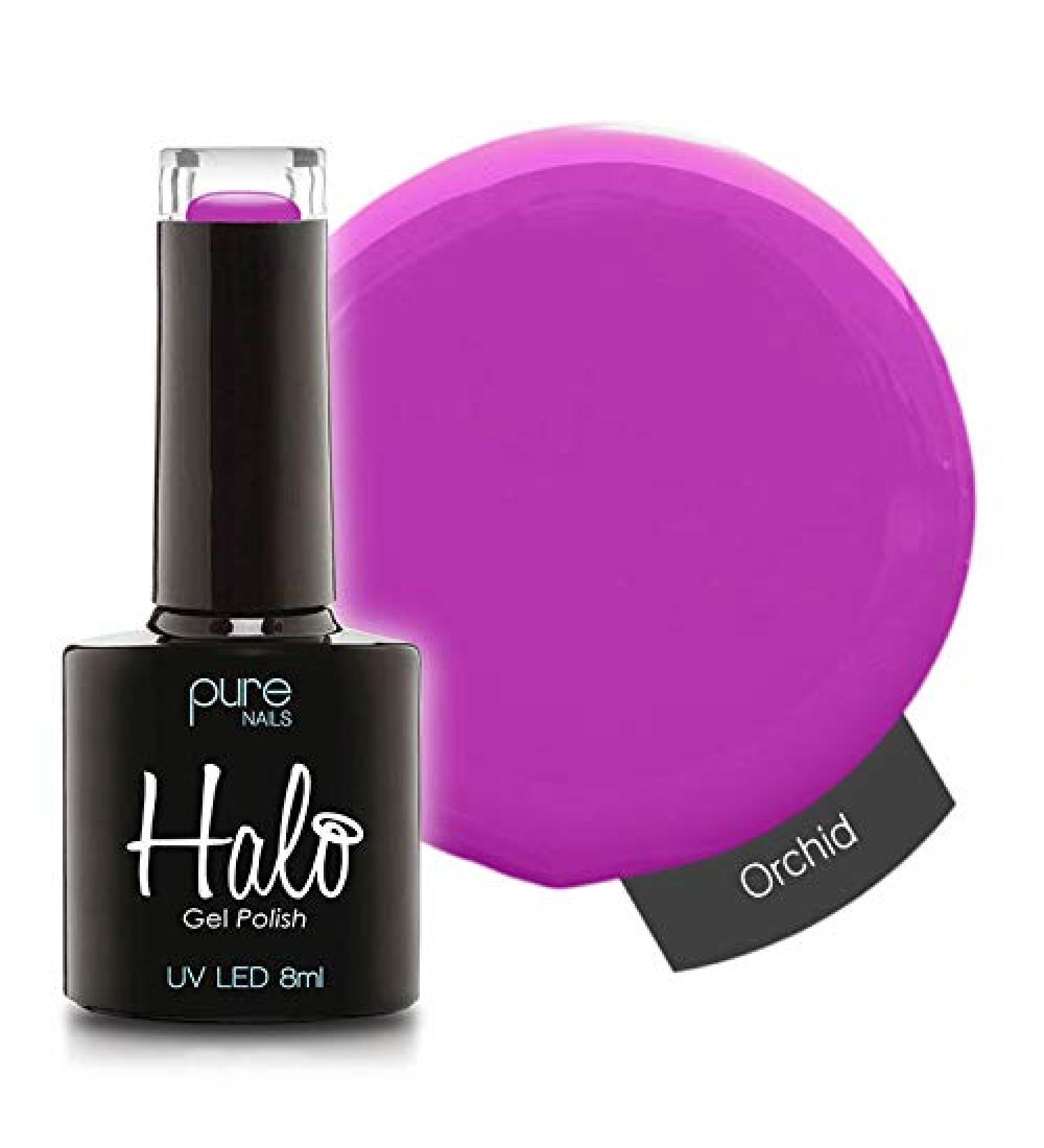Halo Gel Polish *Full Range 8ml* **CHOOSE YOUR COLOUR(S)** (Orchid N2837) Orchid N2837 8 ml (Pack of 1)