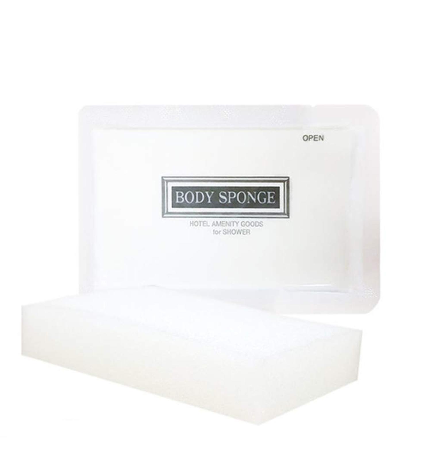 Travel Disposable Body Bath Wash Sponges - 10 Pack - Cleanse, Soothe, and Scrub Skin - Bathing Accessories - Buy Online on GoSupps.com