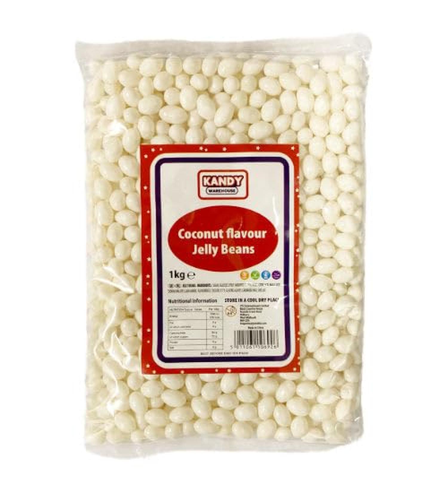 Coconut Flavour Jelly Beans 1KG