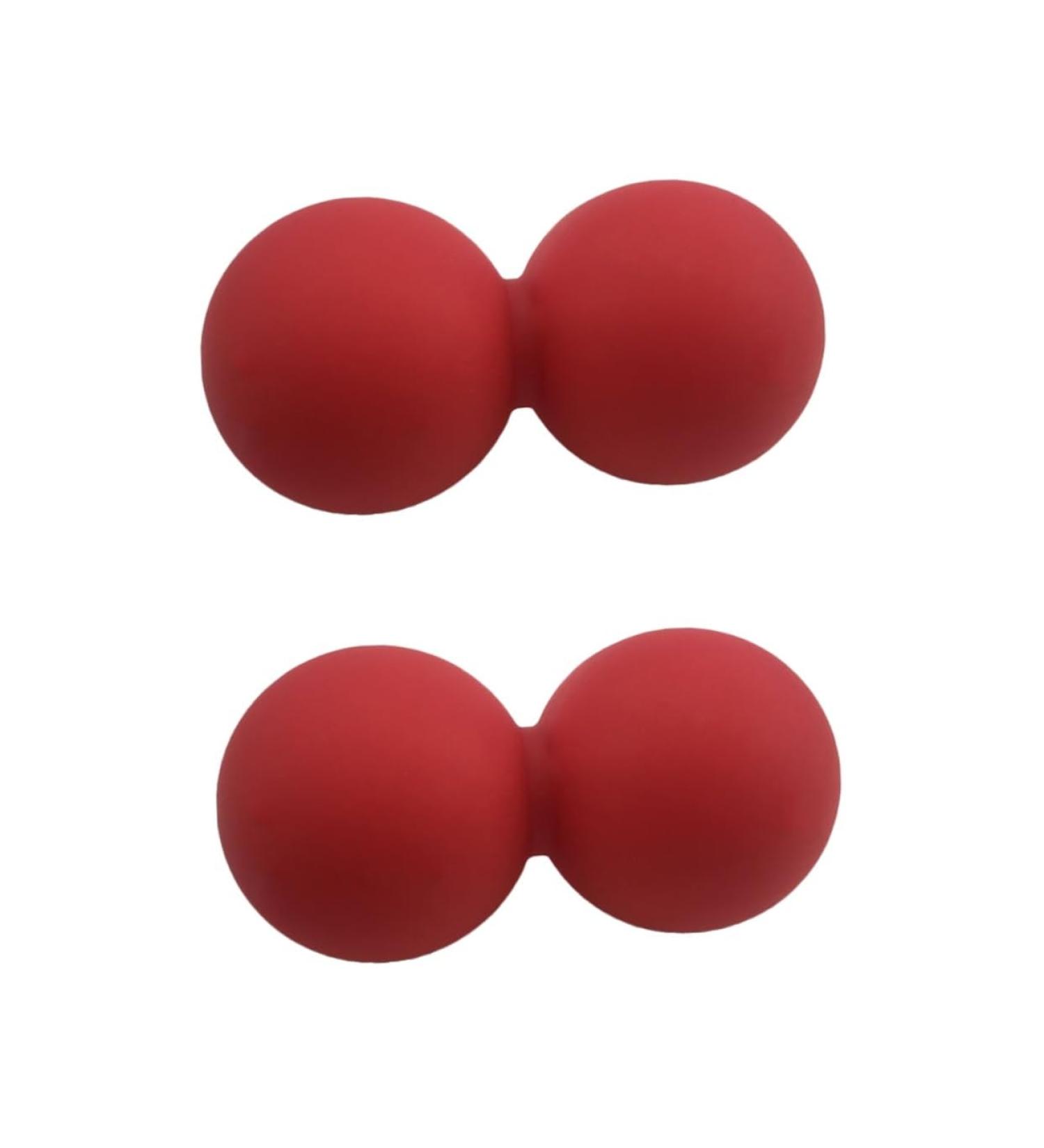 Clispeed 2ST Peanut Massage Ball - Silicone Muscle Roller & Foot Massager | Yoga & Fascia Relief - Buy Online on GoSupps.com