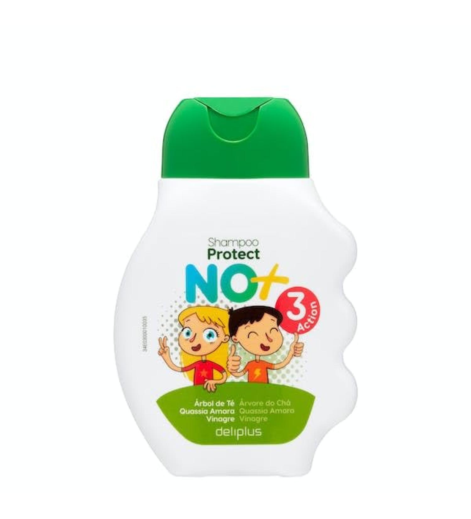 Deliplus Protect Triple Action Shampoo 300ml Deliplus Preventive and Protective with Tea Tree Vinegar and Quassia Amara.