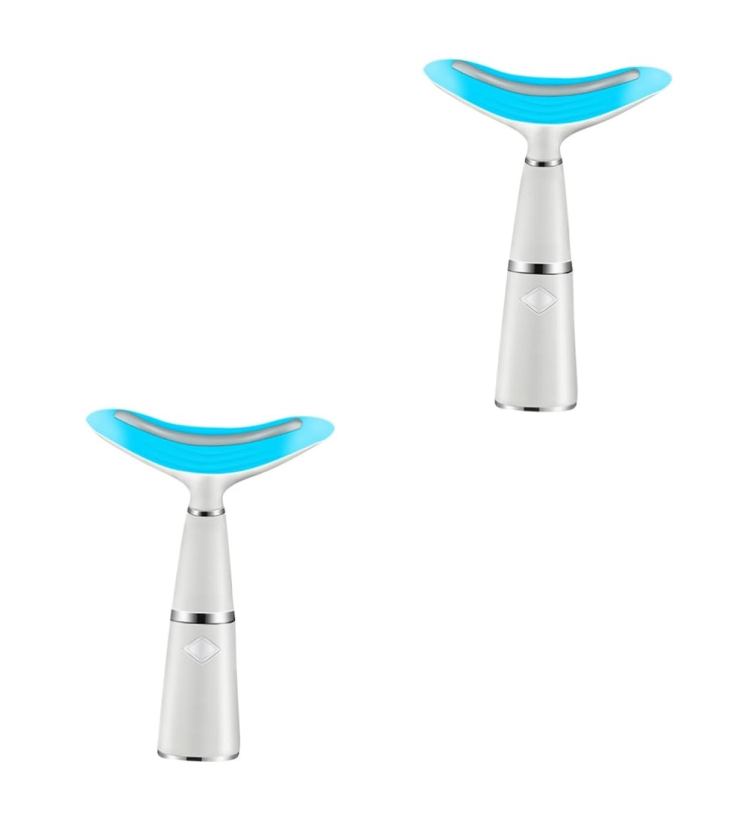 minkissy 2 Sets Neck Guard Double Chin Remover Anti-wrinkle Neck Care Tool Neck Beauty Instrument Neck Beauty Tool Anti-wrinkle Device Neckline Nursing Instrument Abs White - Buy Online on GoSupps.com