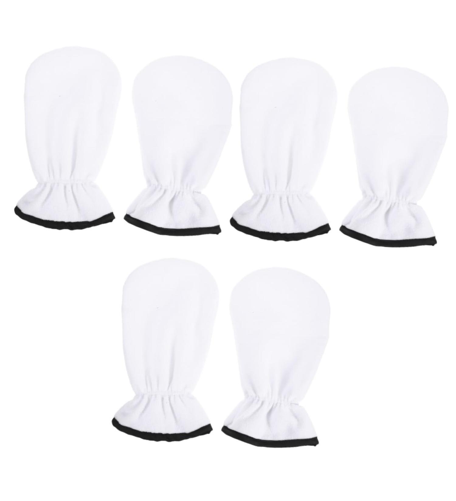 Didiseaon 3 Pairs Maintenance Essential Oil Gloves Bath Shower Gloves Paraffin Bath Bags Paraffin Wax Bags Paraffin Wax Bath Paraffin Wax Hand Liners Sliding mitt White Polyester Heating spa - Buy Online on GoSupps.com