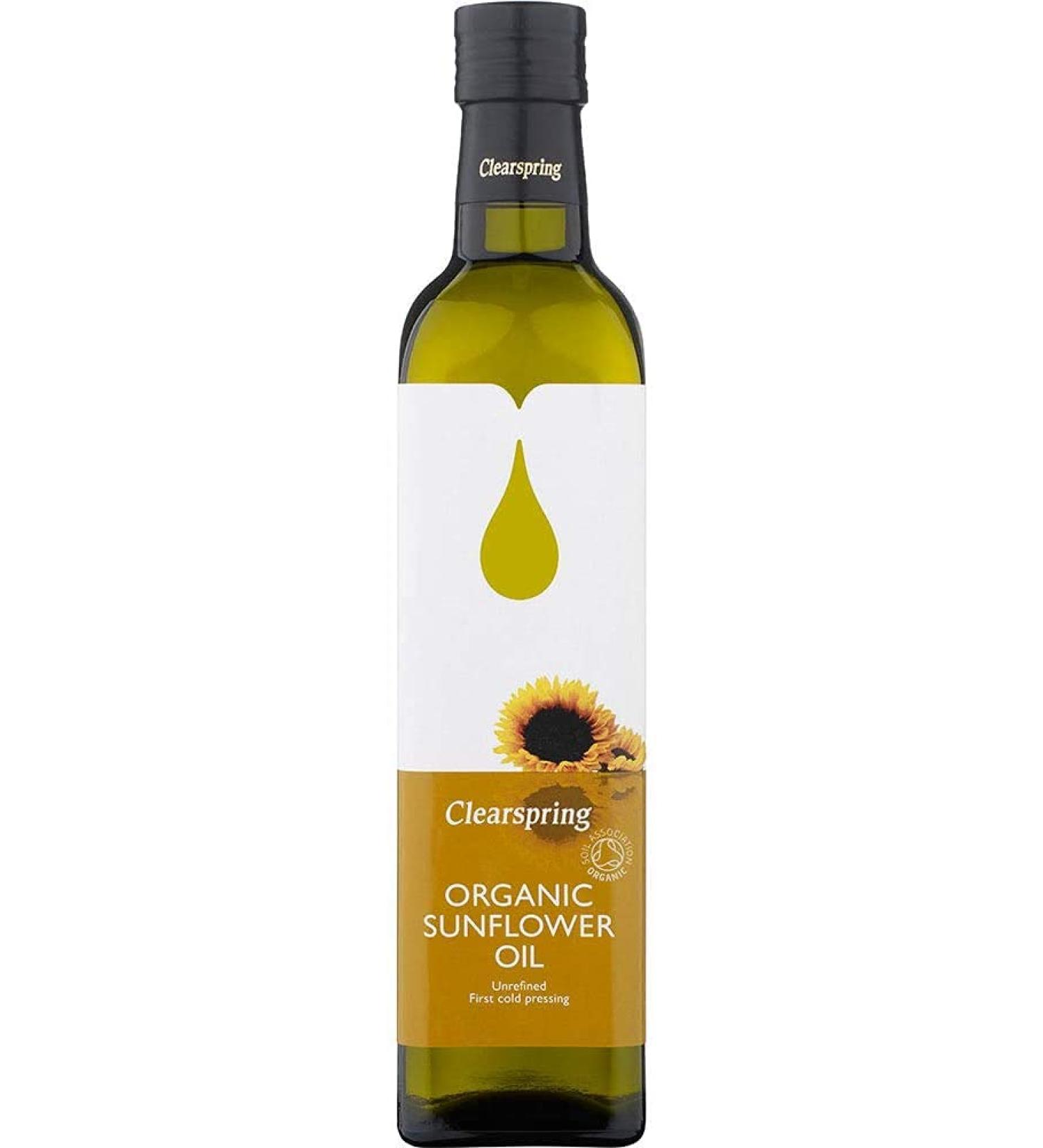 Clearspring | Sunflower Oil Organic | 2 x 500 ml