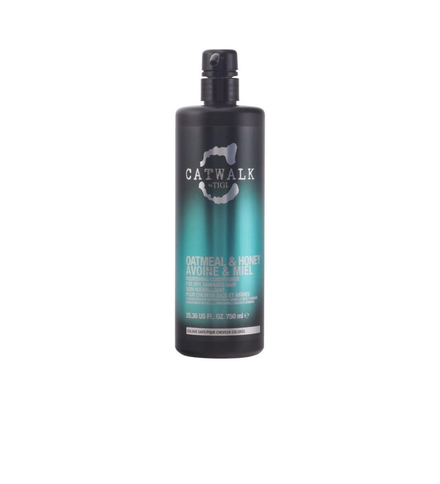 TIGI Catwalk Oatmeal & Honey Conditioner 750ml - Nourishing Treatment for Damaged Hair | International Shipping - Buy Online on GoSupps.com