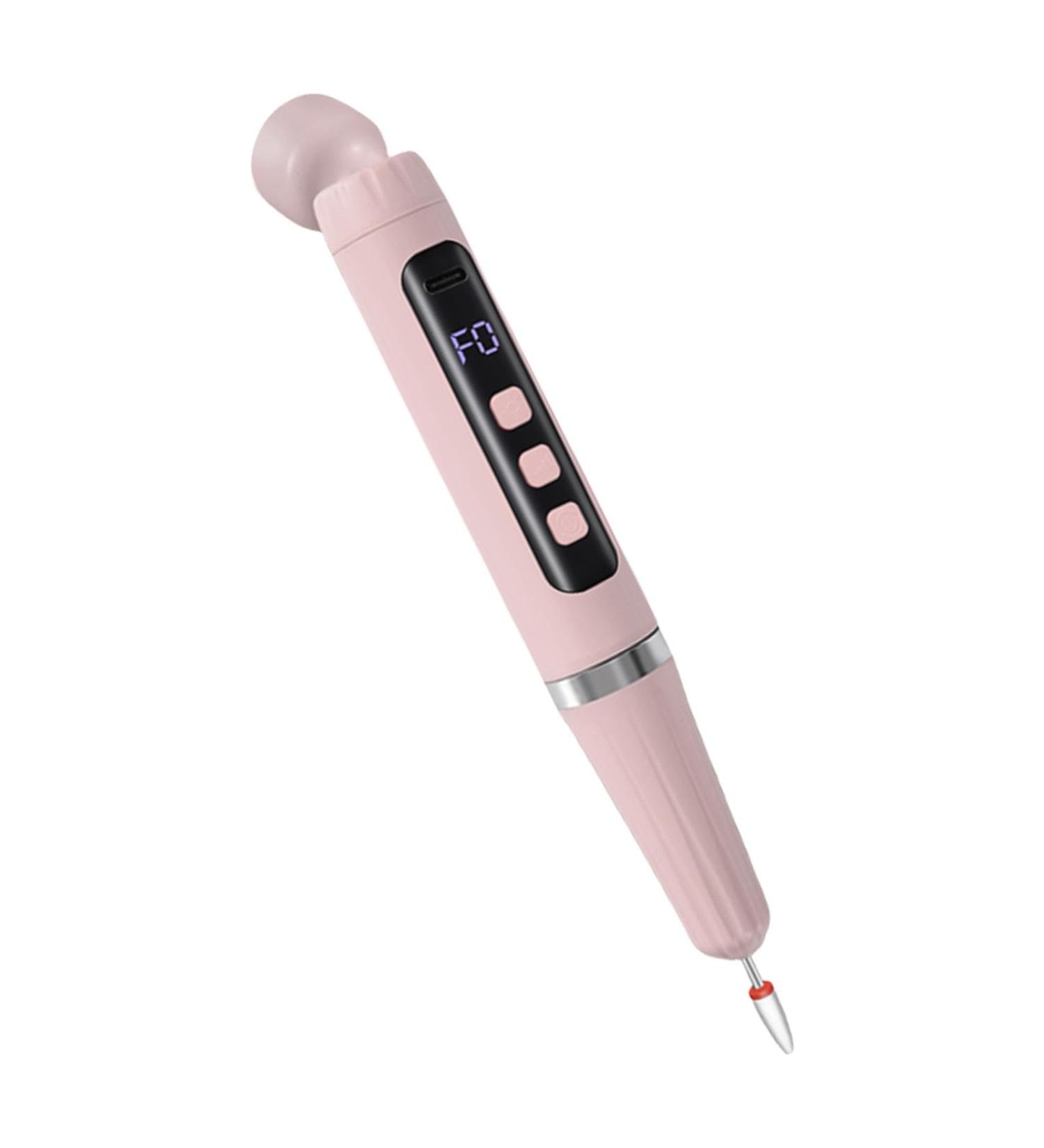 Electric Nail File 2 in 1 Nail File with Small UV Light | Nail Drill Electric Nail Filer for Acrylic Nails False Nails Gel Nails Dip Nail Artificial Nails Home Salon - Buy Online on GoSupps.com