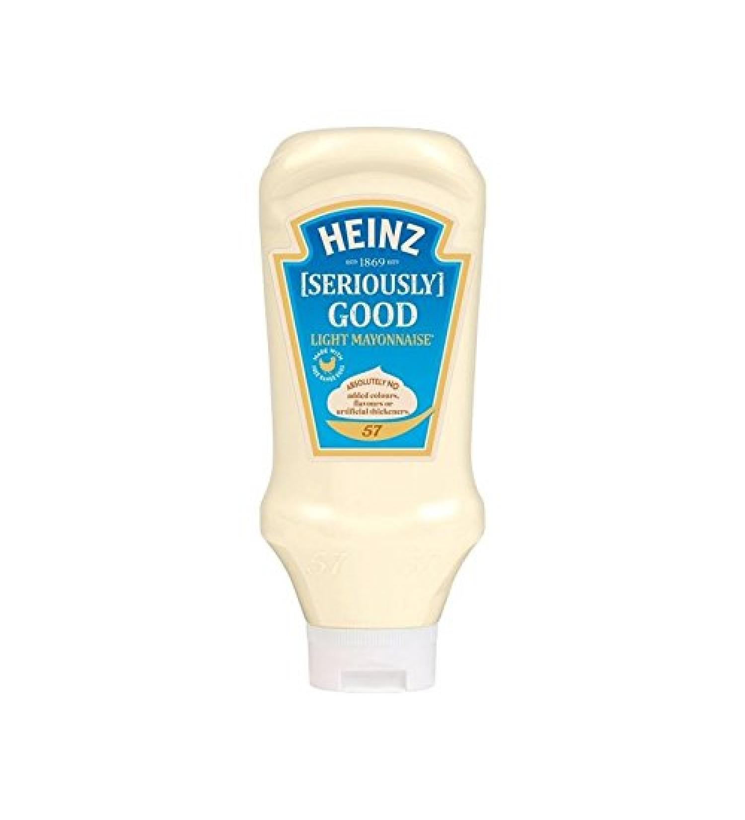 HEINZ Heinz Seriously Good Mayonnaise 800ml Light - Pack of 2