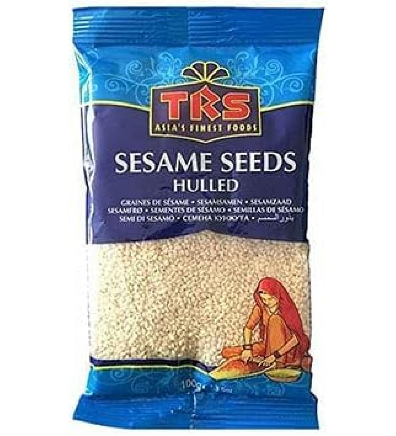 Heera Sesame Seeds | White Sesame | Hulled Sesame Seeds | 100g - Buy Online on GoSupps.com