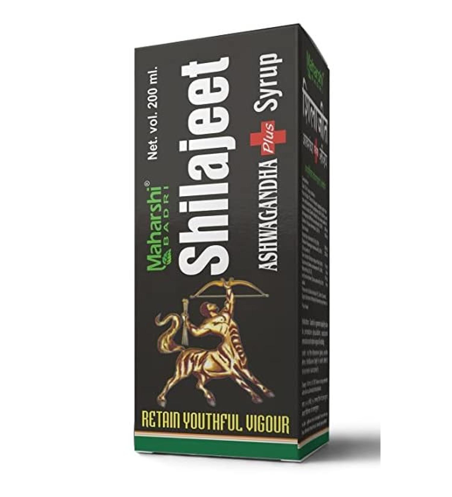 Shilajeet Ashwagandha Plus Syrup - 200 ml