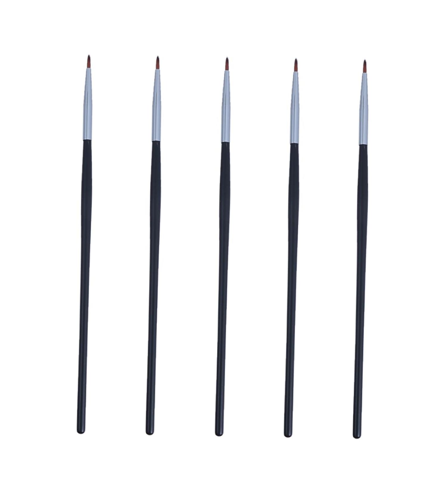 VINTORKY 5pcs Fine Eyeliner Brush Gel Eyeliner Thin Makeup Brush Cosmetic Lip Mask Brush Makeup Gadgets Fiber - Buy Online on GoSupps.com