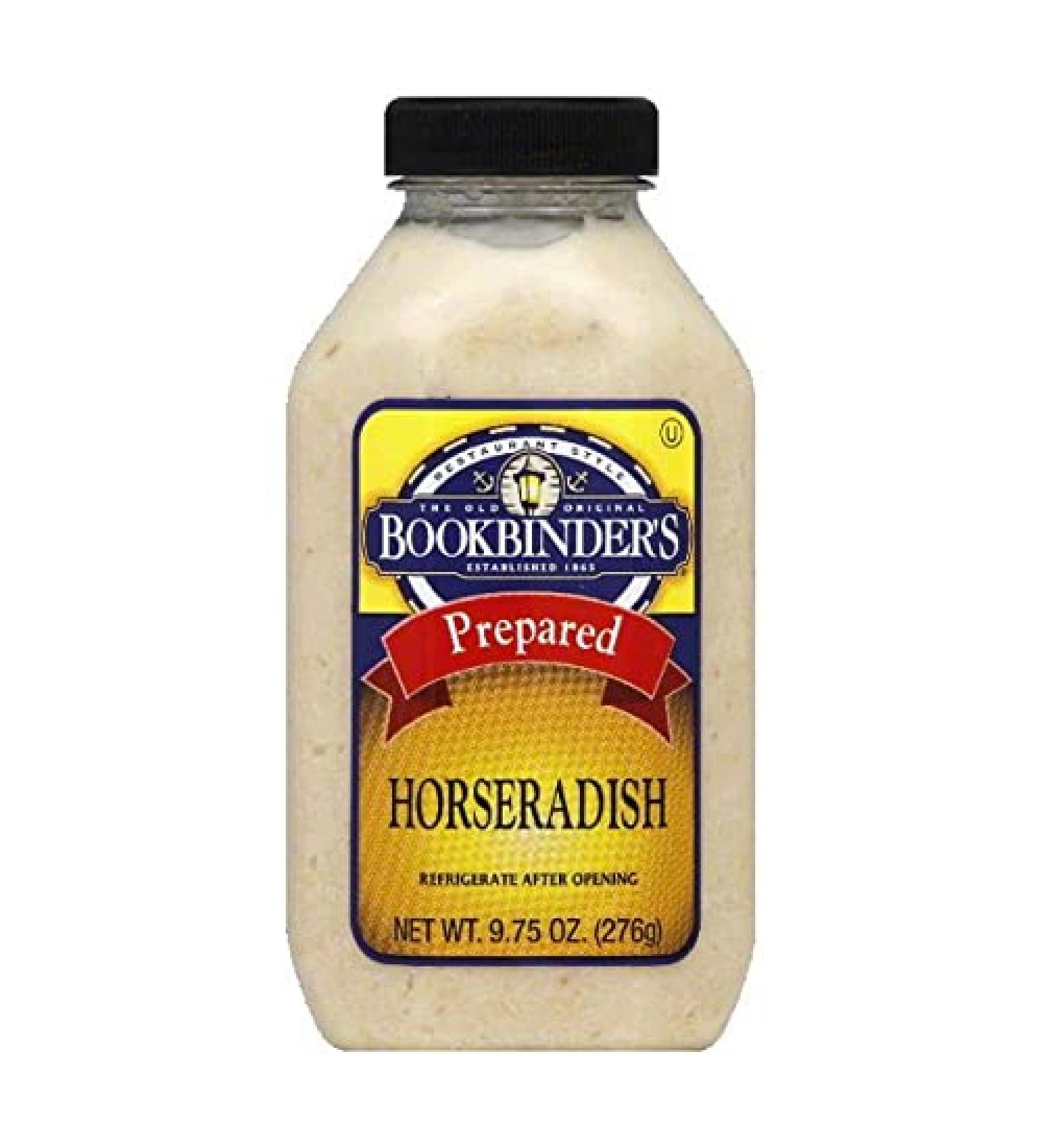 Bookbinder's Restaurant Style Prepared Horseradish 9.75 Oz. - 2 Pack - Buy Online on GoSupps.com